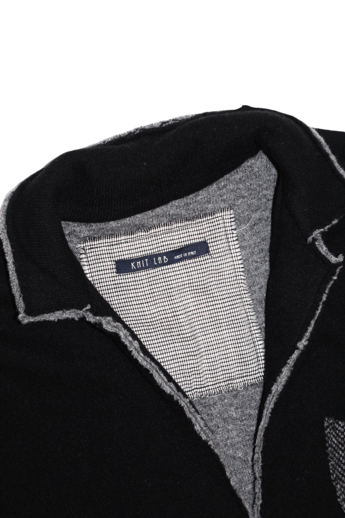 SARTORIO Knit Lab by Nonsololana srl raw cut boiled wool woven jacket Size US L / EU 52-54 / 3 - 3 Thumbnail