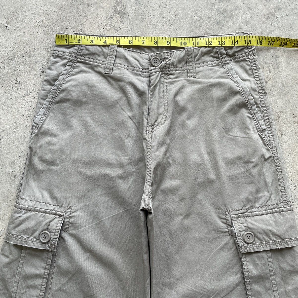 W31 Vintage NII 9 Pocket Baggy Cargo Tactical Pants Utility