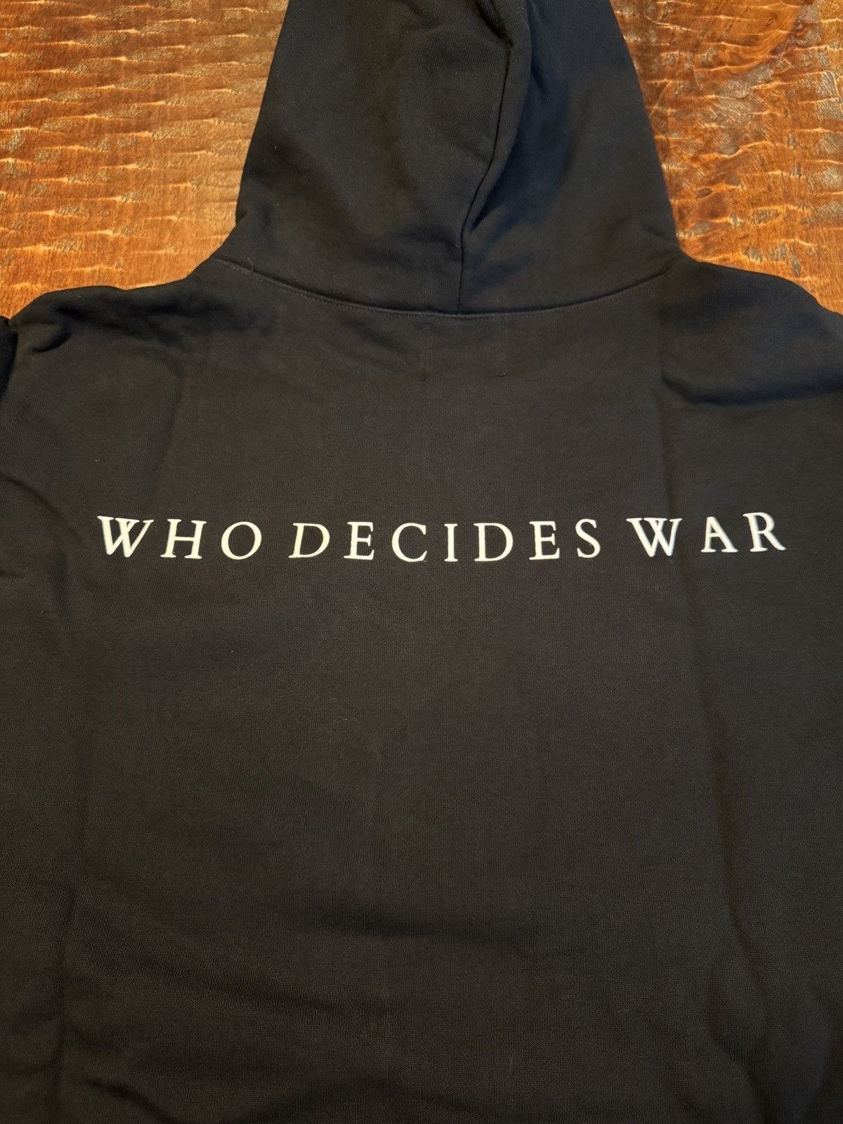 Who Decides War Stained Glass Hoodie Large 3 Size US L / EU 52-54 / 3 - 3 Thumbnail