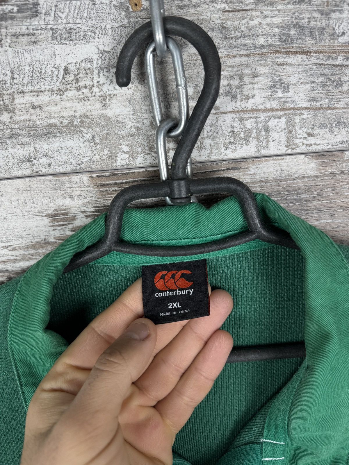 Canterbury of New Zealand Canterbury of New Zealand Ireland IRFU rugby T-shirt Size US XXL / EU 58 / 5 - 4 Thumbnail