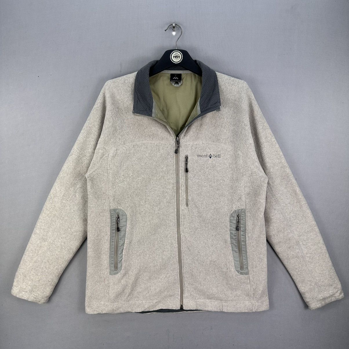 Montbell Vintage Montbell Climaplus Fleece Zipper Jacket Size US M / EU 48-50 / 2 - 1 Thumbnail
