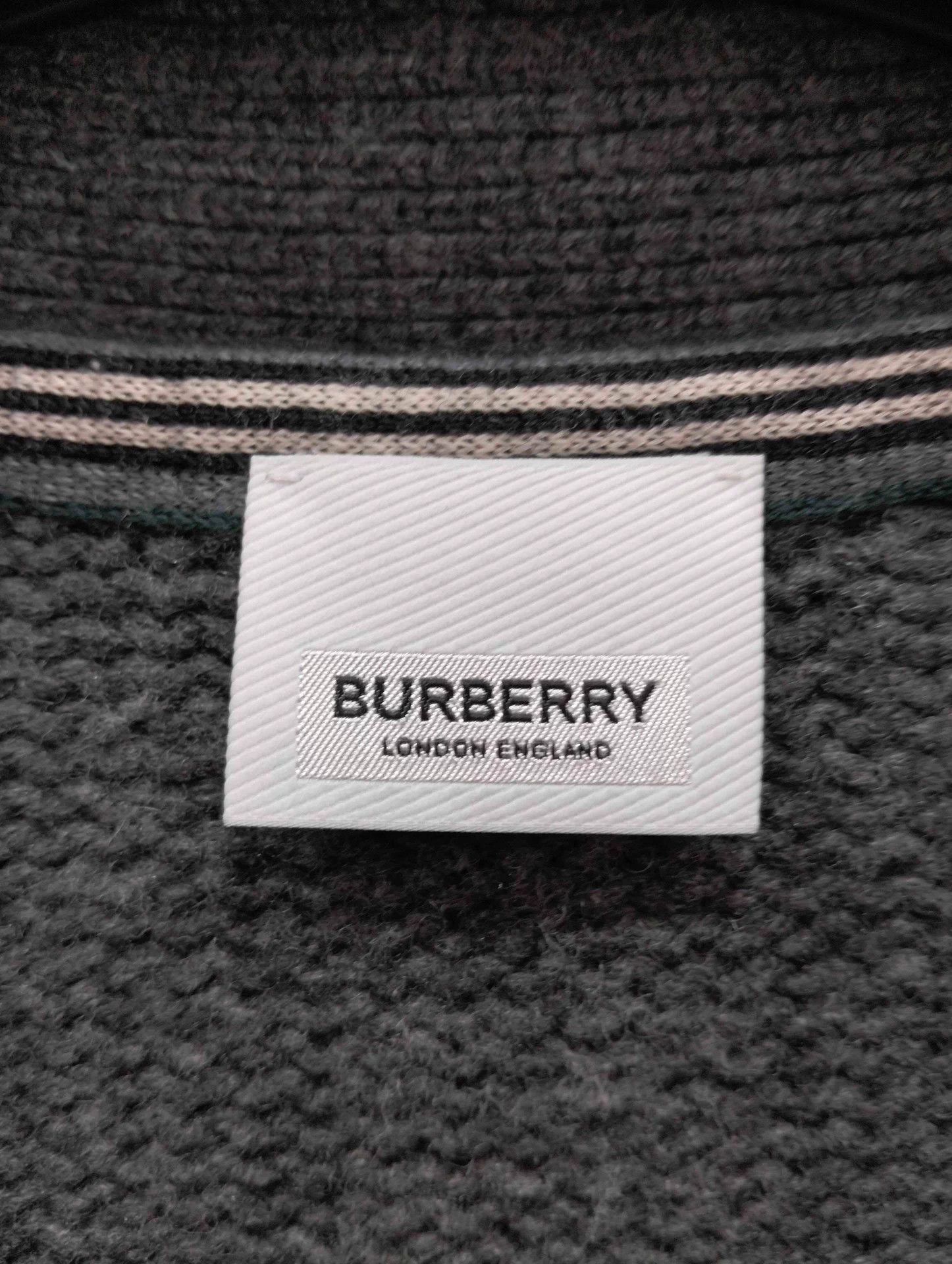 Burberry Burberry Print Merino Wool Blend Cardi S Near New Size US S / EU 44-46 / 1 - 4 Thumbnail