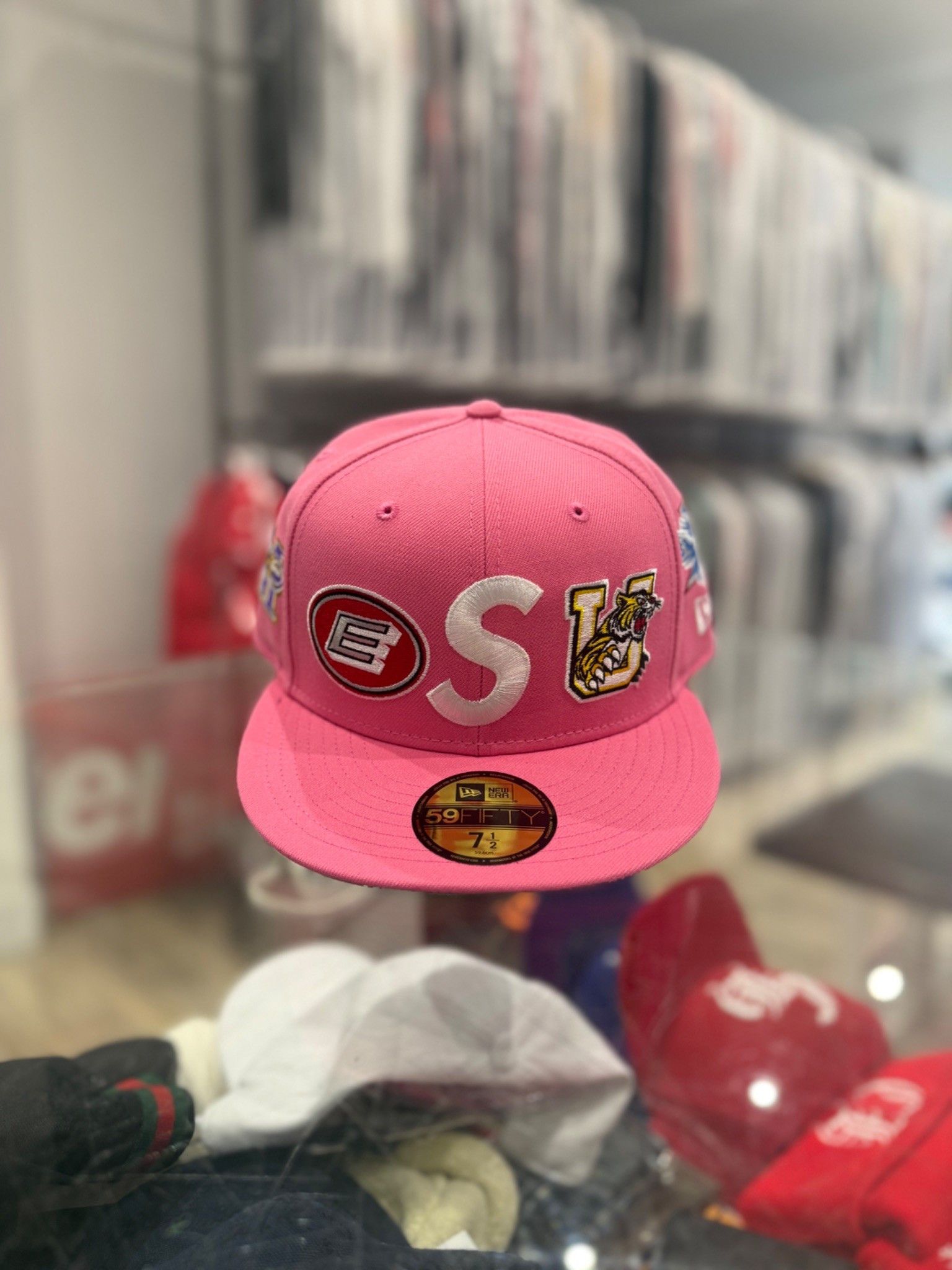 New Era × Playboy × Supreme Supreme X Playboy New era fitted cap