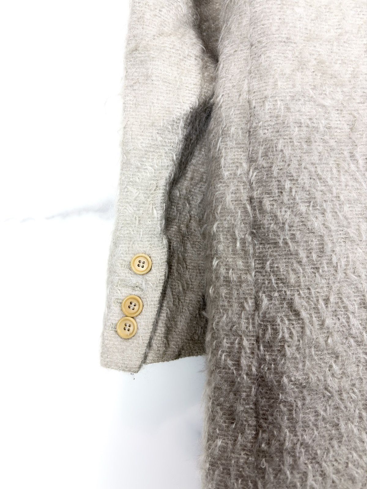 Helmut Lang AW00 Helmut Lang Fur Collar Mohair Astro Biker Jacket Parka Size US S / EU 44-46 / 1 - 8 Thumbnail