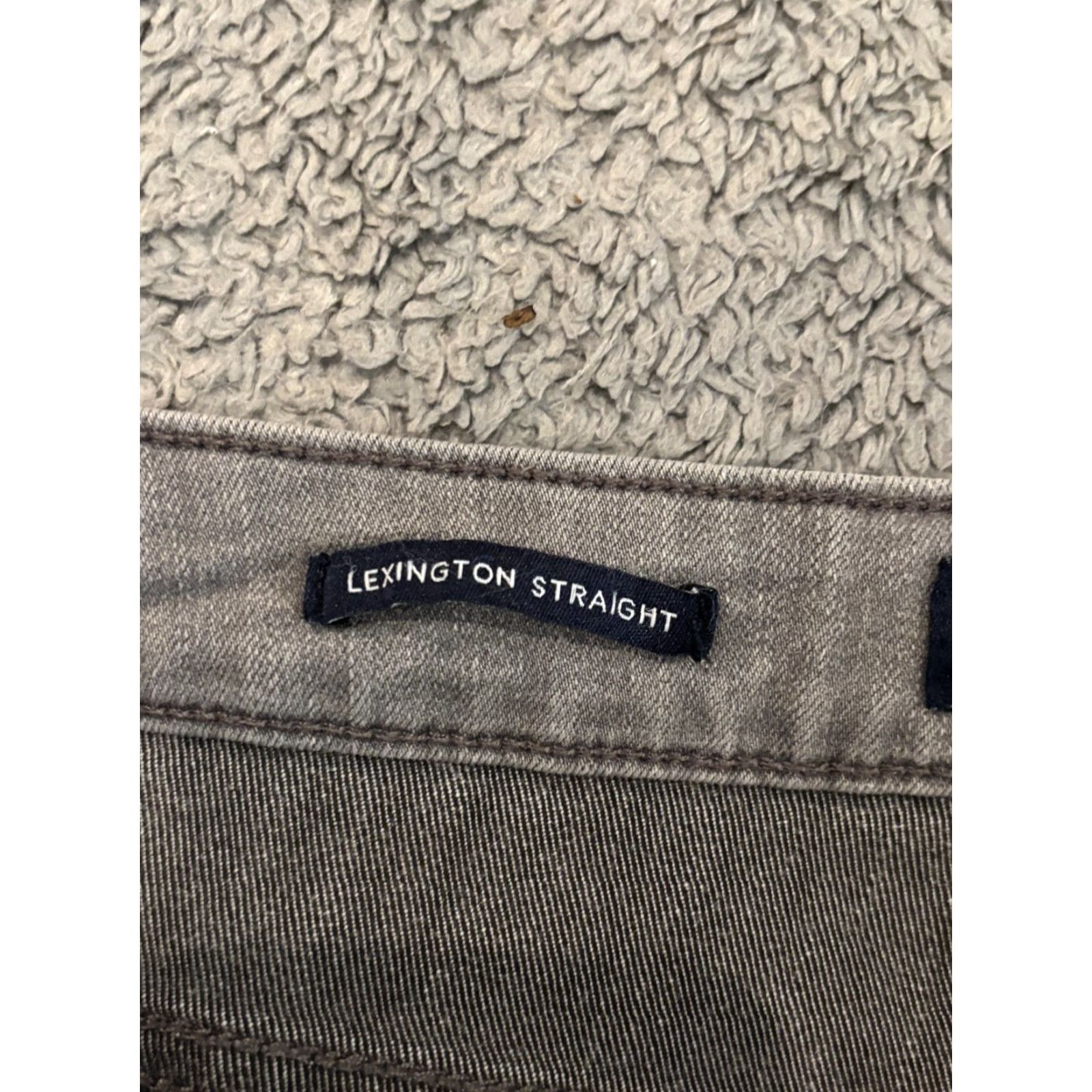 Charter Club Charter Club Jeans Womens 8 Gray Lexington Straight Leg Creased Casual Size 30" / US 8 / IT 44 - 2 Thumbnail