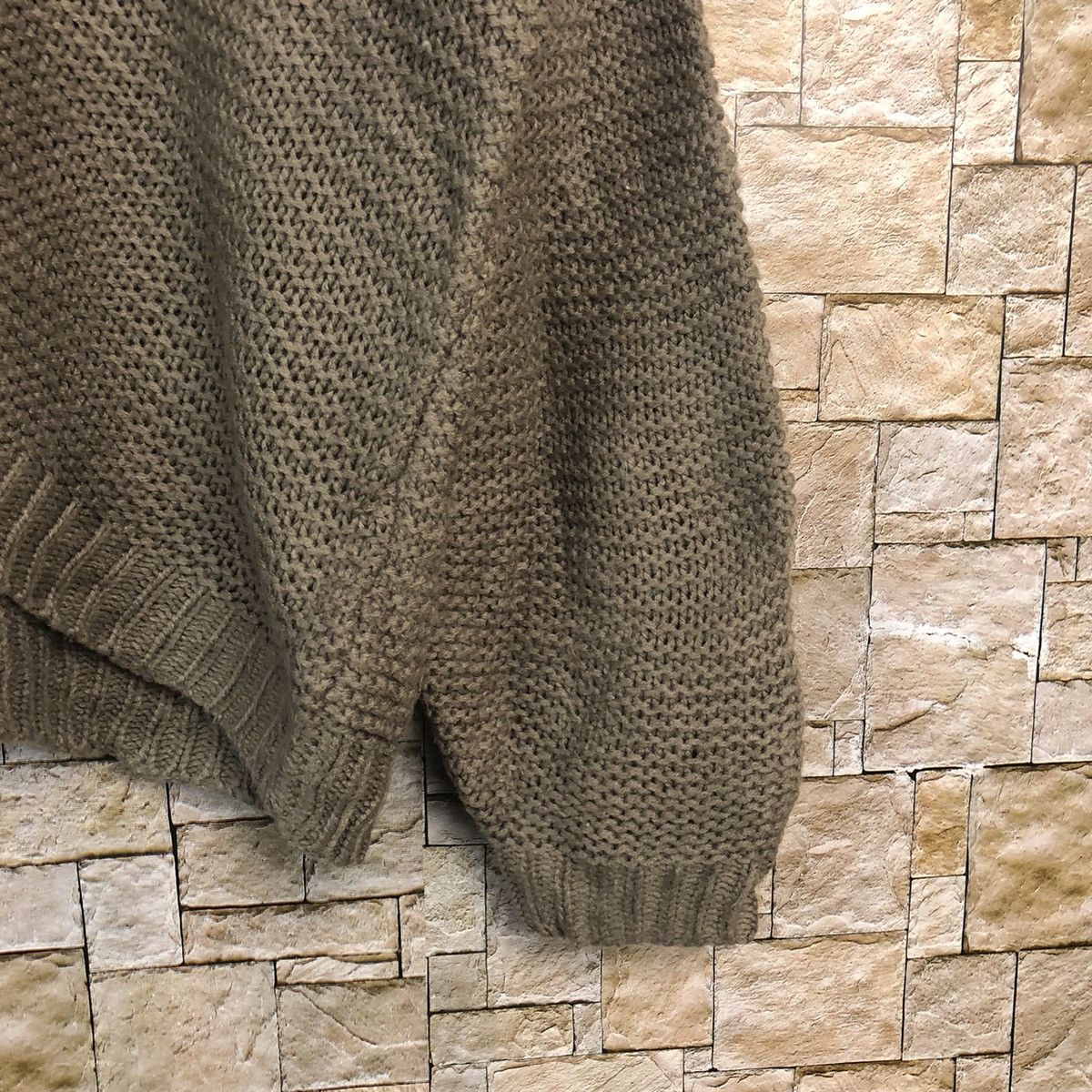 Sugar Spoon Brown baggy Cardigan Knitwear #A194