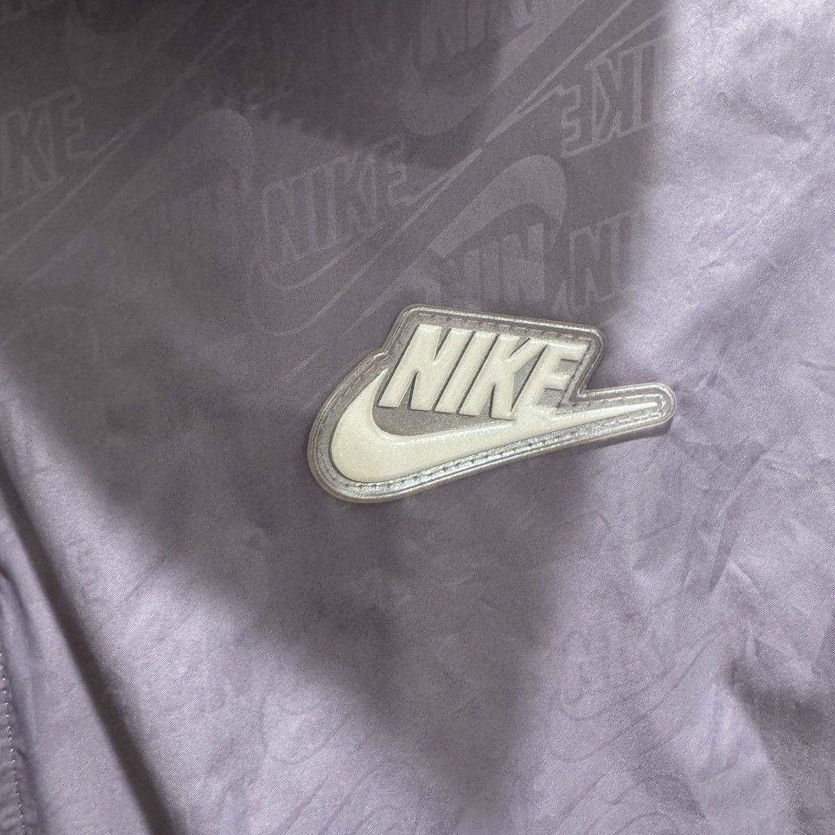 Nike Silver Nike lightweight Jacket Size US XL / EU 56 / 4 - 5 Thumbnail