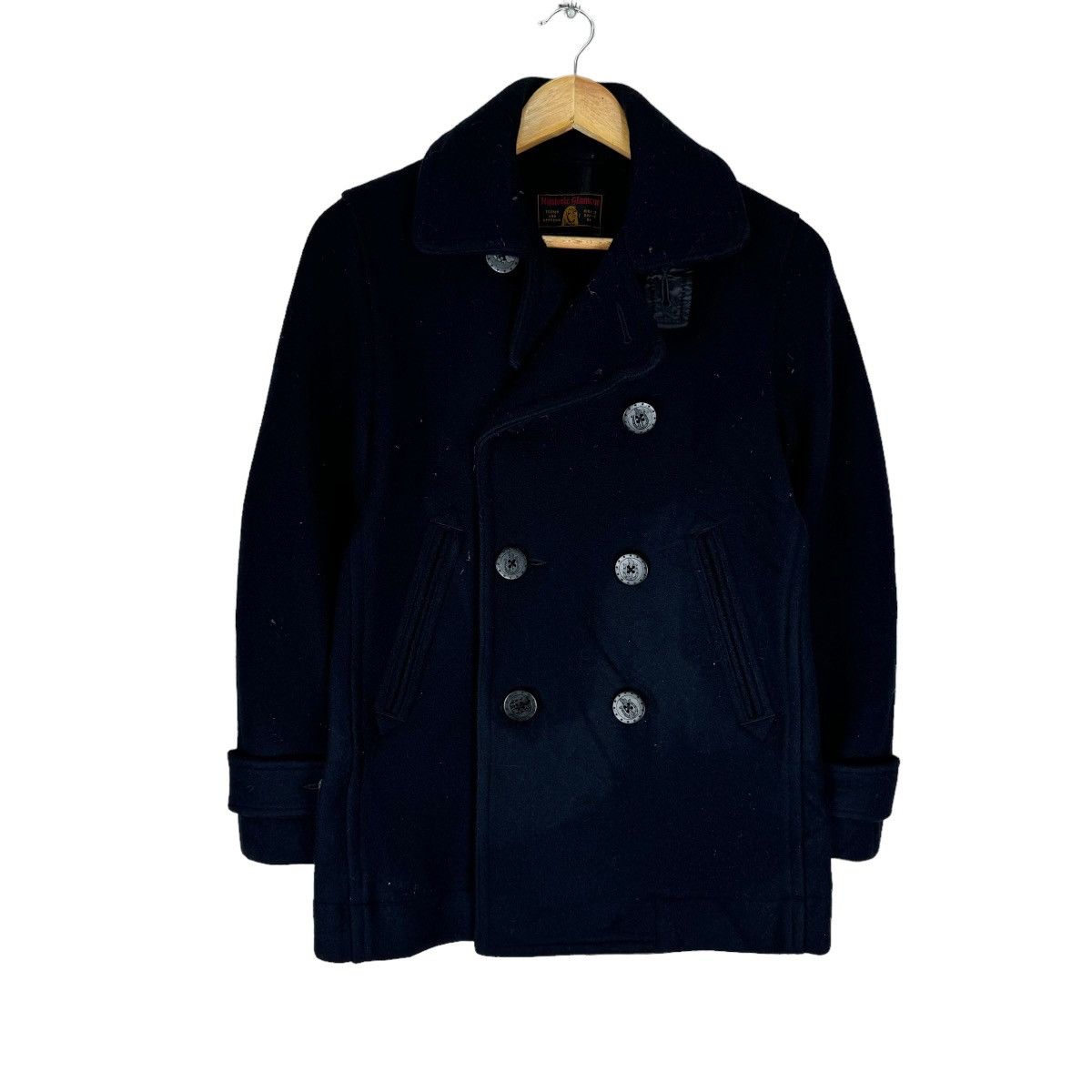 Hysteric Glamour ⚡️HYSTERIC GLAMOUR PEA COAT DOUBLE BREASTED JACKET Size S / US 4 / IT 40 - 1 Thumbnail