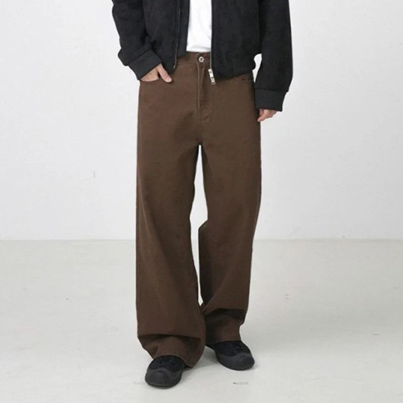 Jean × Vintage Streetwear Casual Straight Trousers Wide Leg Jeans Size US 32 / EU 48 - 3 Thumbnail