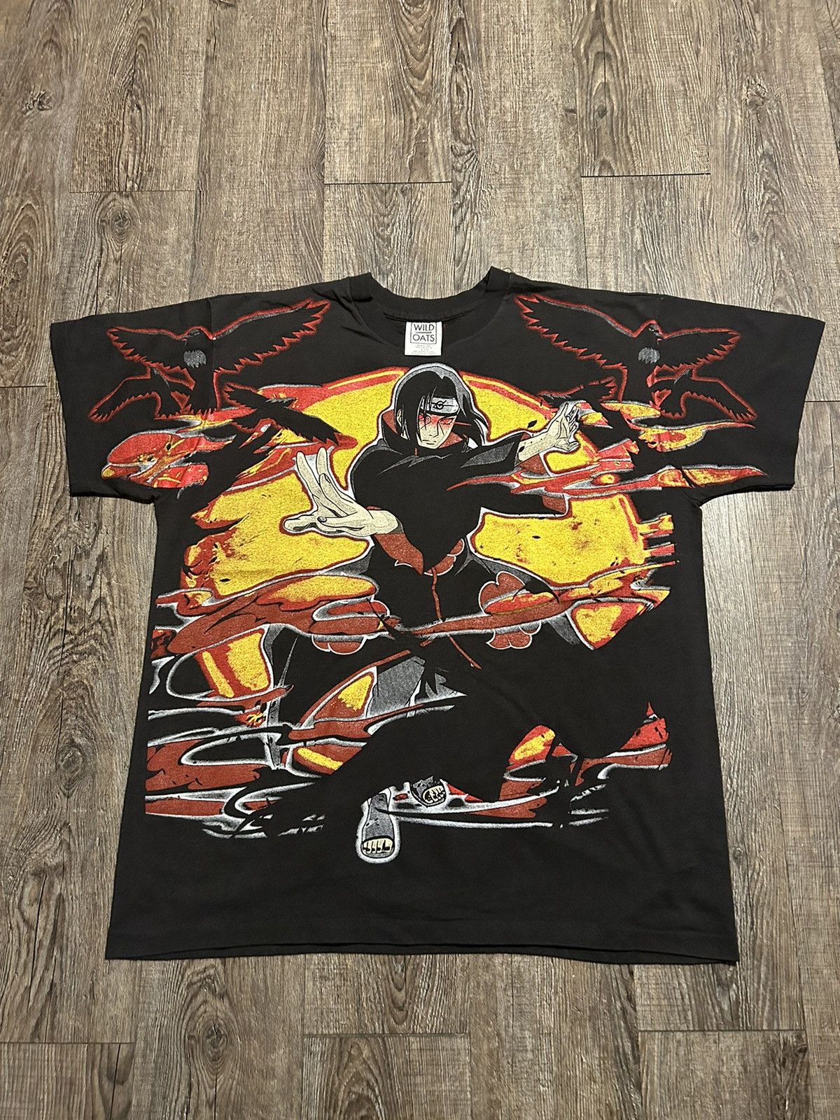 Japanese Brand Modern BootLeg Anime Itachi Naruto Shippuden Aop Shirt |  Grailed