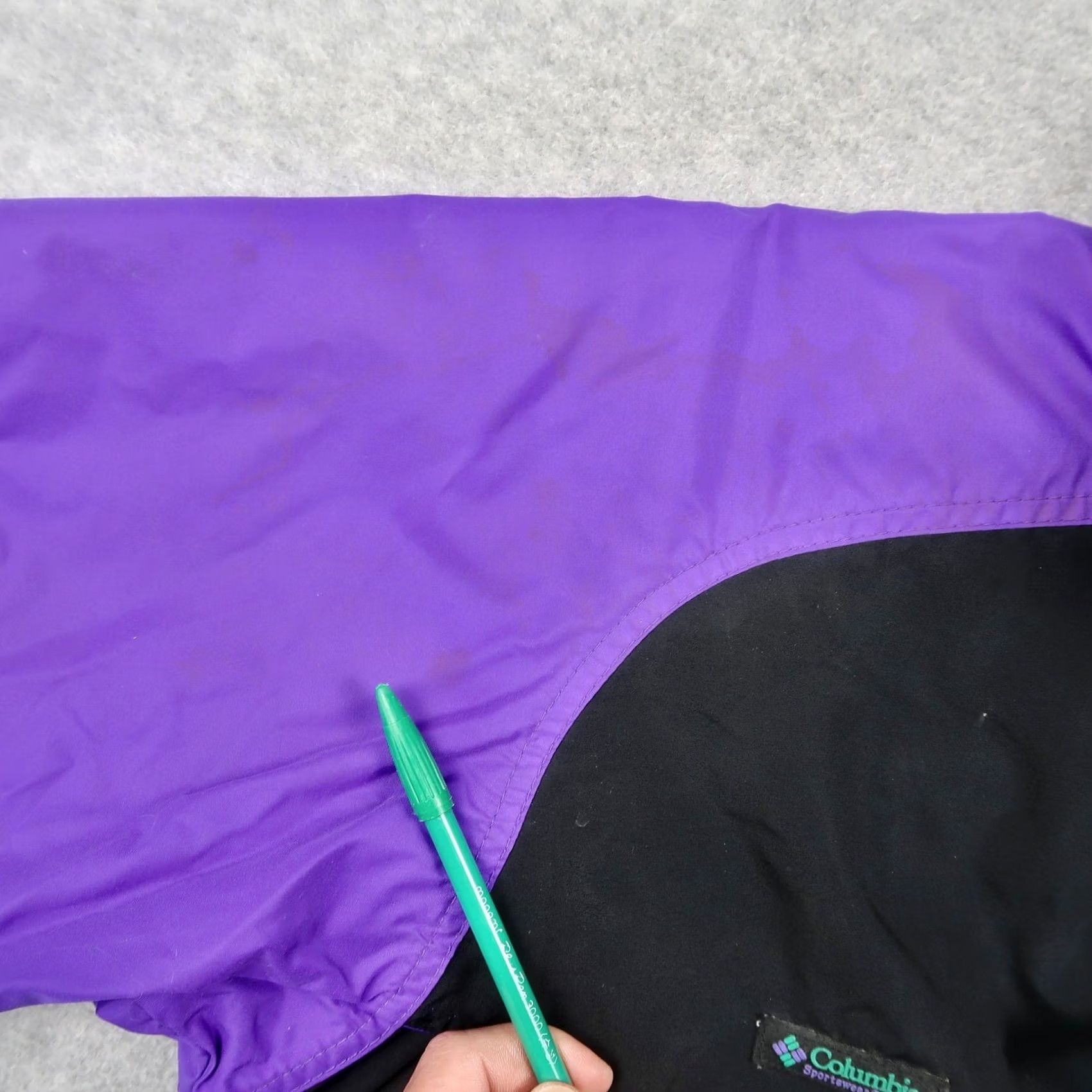 Vintage VINTAGE Columbia Jacket Mens S Small Black Purple Teal Powder Keg Sportswear Size US S / EU 44-46 / 1 - 6 Thumbnail