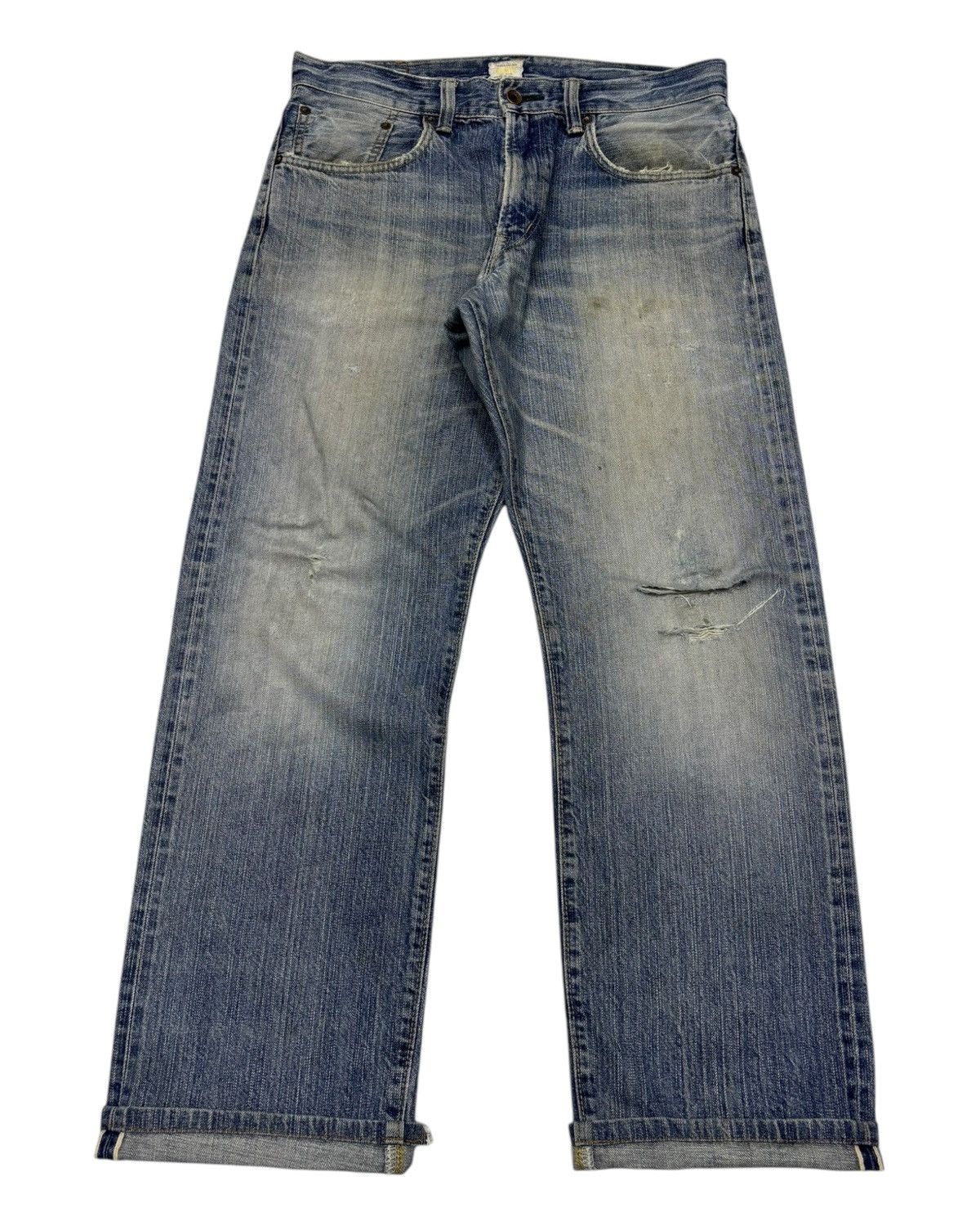 Vintage Edwin 505 Made In Japan Selvedge Jeans Baggy Jeans