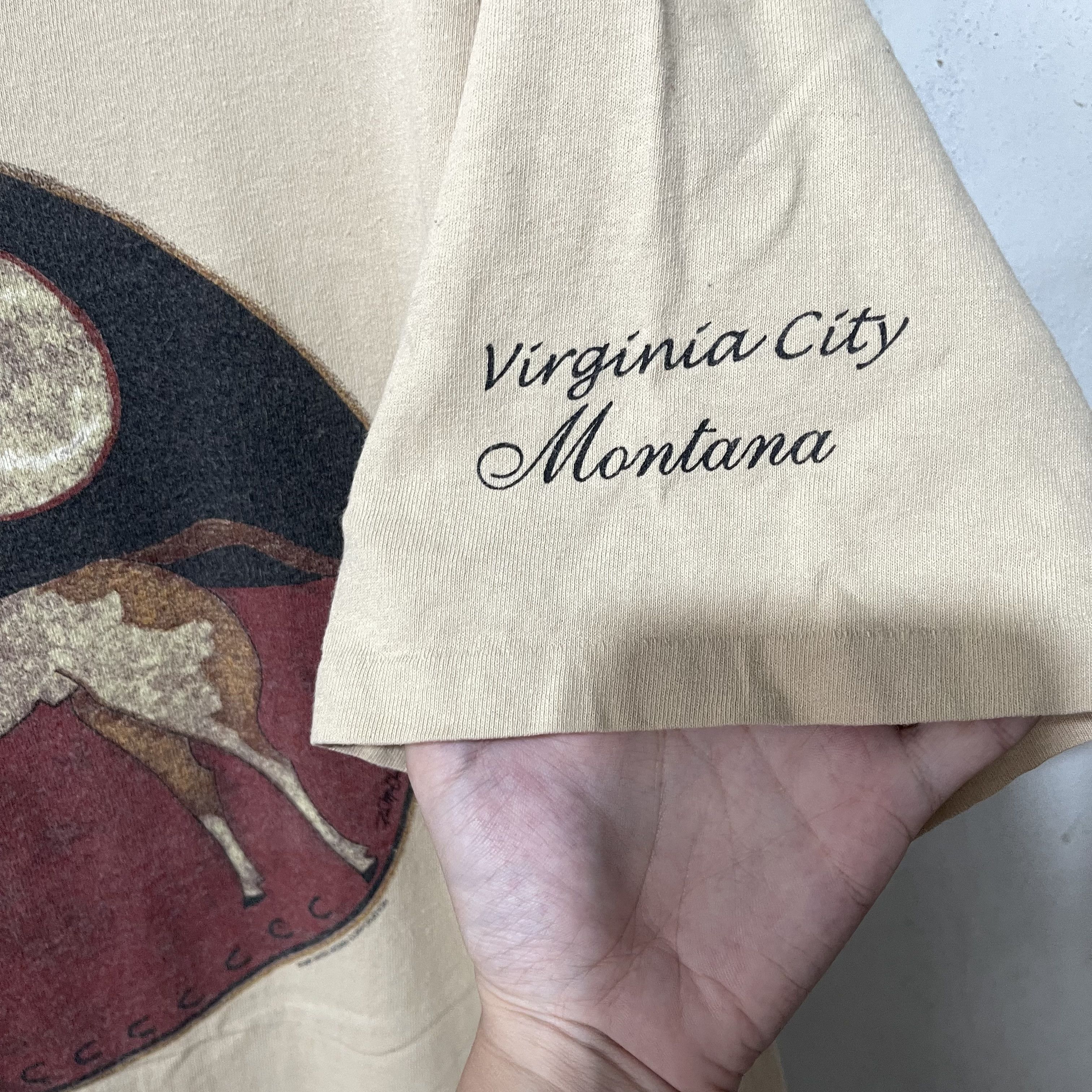 Vintage Vintage 90s Horse Shirt Size US M / EU 48-50 / 2 - 5 Thumbnail