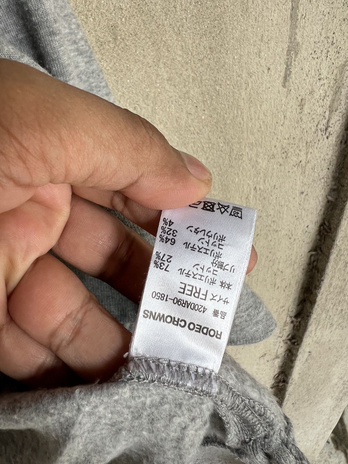 Japanese Brand Japanese Brand Rodeo Crown Spell Out Sweatshirt Size US XL / EU 56 / 4 - 5 Thumbnail