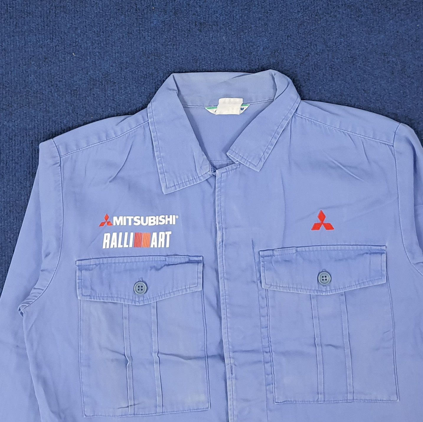 Japanese Brand × Vintage Vintage Mitsubishi RalliArt Japan Motorsports Jacket C222N18 Size US S / EU 44-46 / 1 - 4 Thumbnail