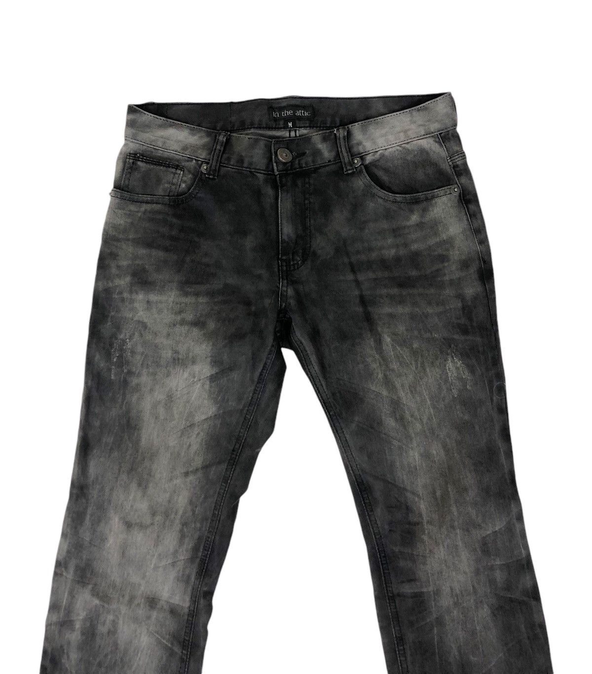 Hysteric Glamour Japanese Brand In The Attic Acid Wash Denim Jeans Size US 31 - 3 Thumbnail