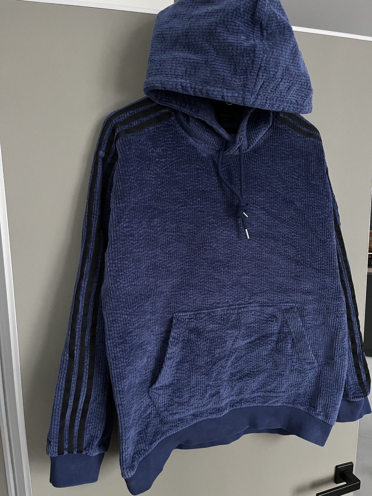 Adidas × Ivy Park Adidas x IVY Park Corduroy Blue Heavy Hoodie Size US S / EU 44-46 / 1 - 5 Thumbnail