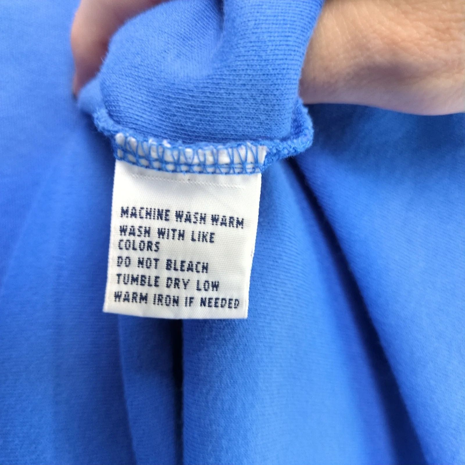 Polo Ralph Lauren Vtg Polo Ralph Lauren Blue Polo Shirt Men's L Short Slv Size US L / EU 52-54 / 3 - 4 Thumbnail