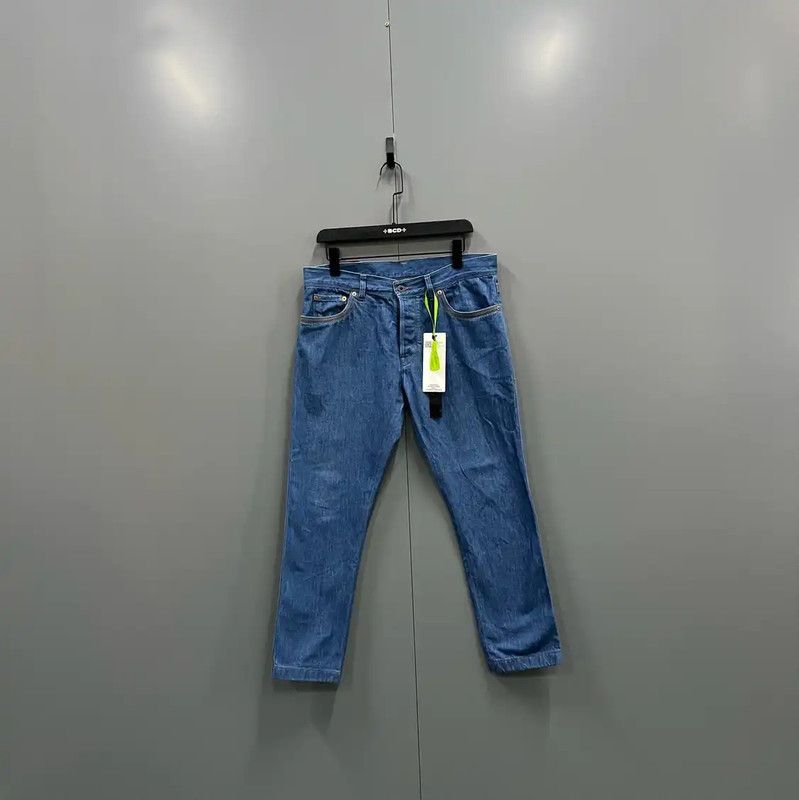 Valentino Valentino Summer Blue Cotton Casual Pants 0089 Size 28" / US 6 / IT 42 - 1 Thumbnail