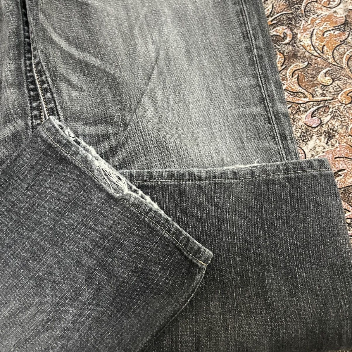 Wrangler 🔥Vintage Wrangler W0903 Stoned Washed Distress Denim Jeans Size US 33 - 7 Thumbnail