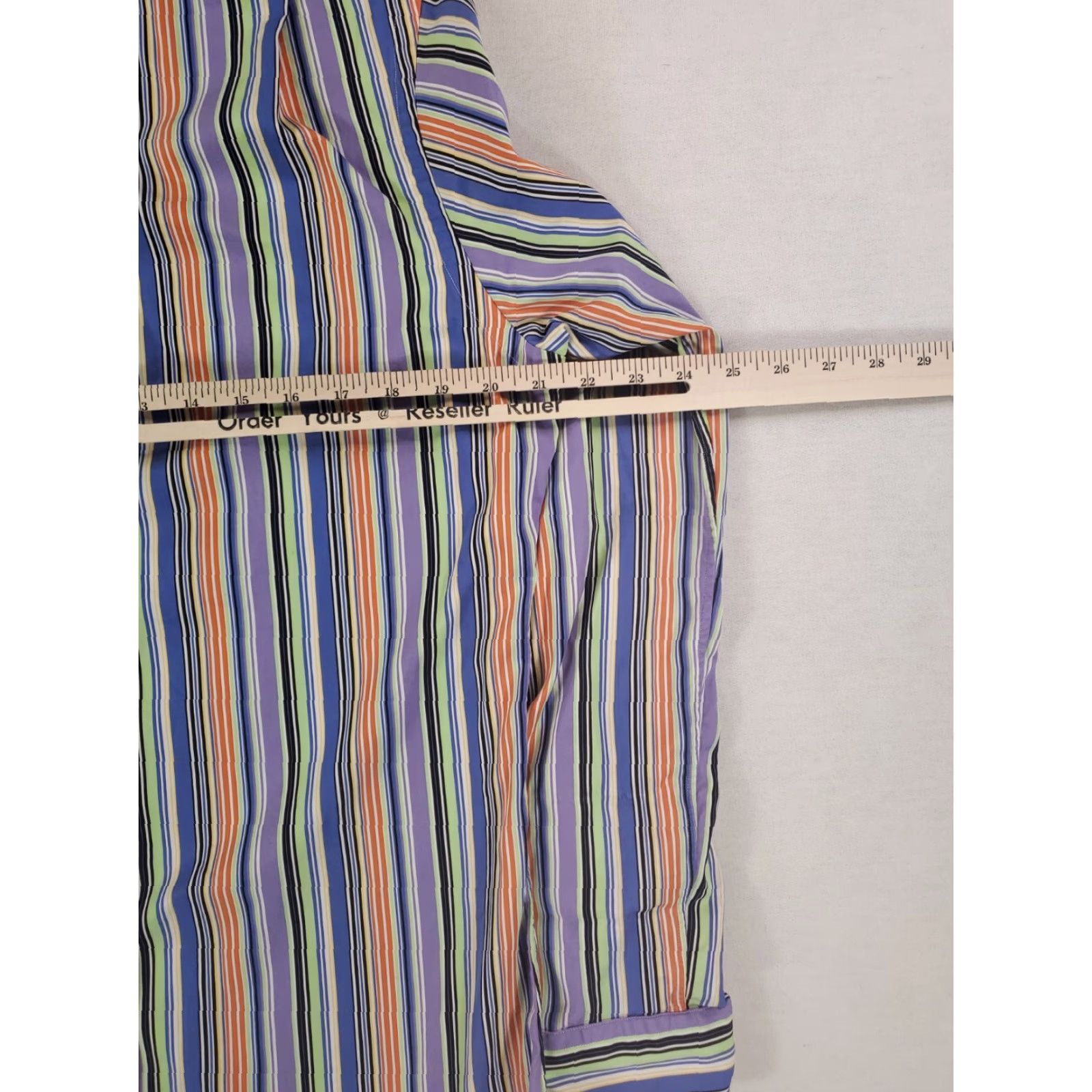 Polo Ralph Lauren Polo Ralph Lauren Westerton Striped Long Sleeve Shirt Mens M Multicolor Custom Fit Vertical Button-Up Size US M / EU 48-50 / 2 - 7 Thumbnail