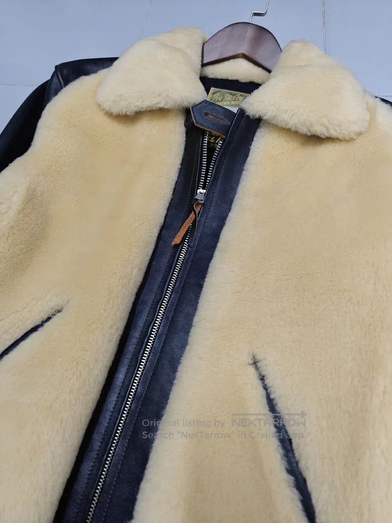The Real McCoy's The Real McCoys White bear jacket Size US XXS / EU 40 - 2 Thumbnail