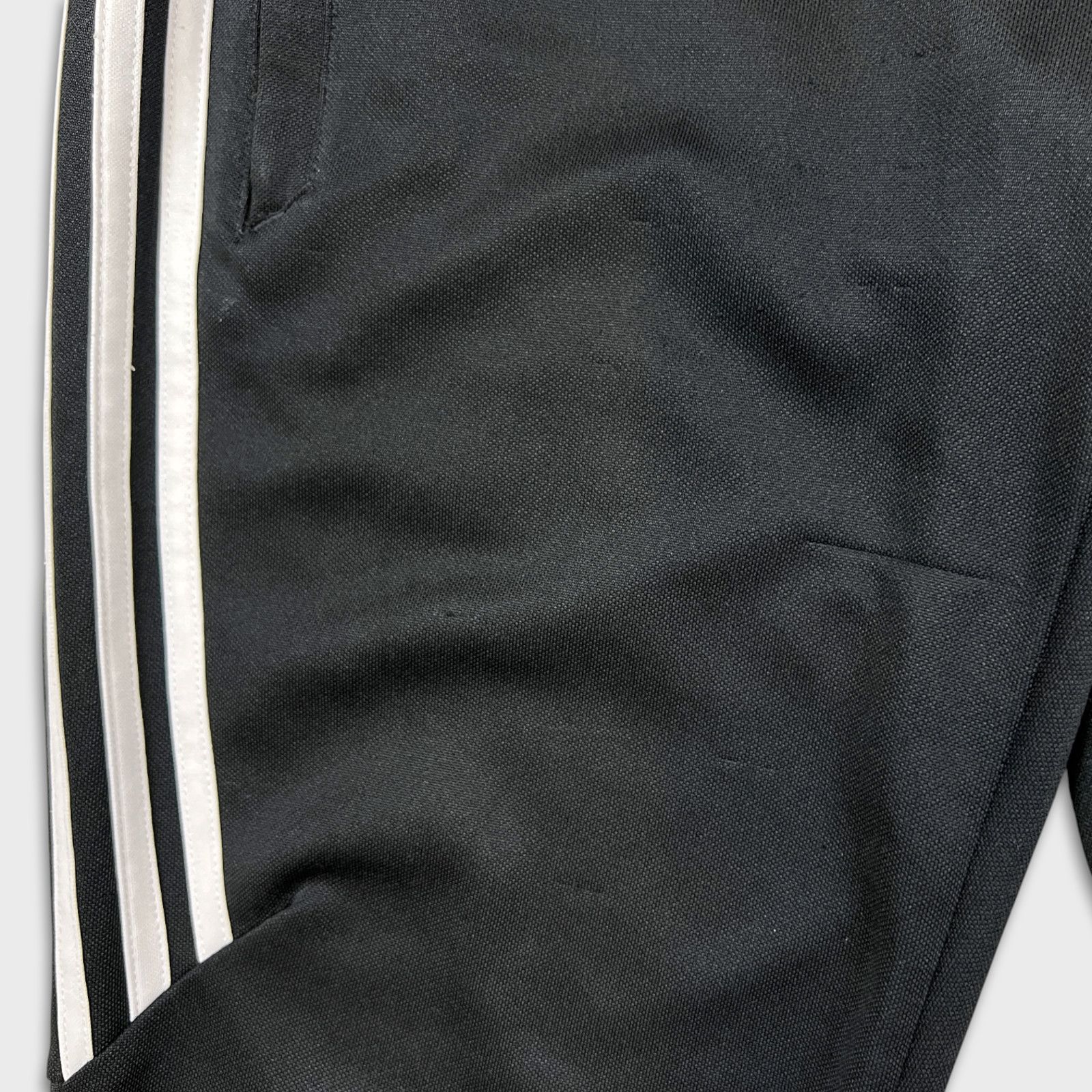 Adidas × Vintage Adidas Track Pants Small Stripes Spell Out Training Athletic Size US 26 / EU 42 - 5 Thumbnail
