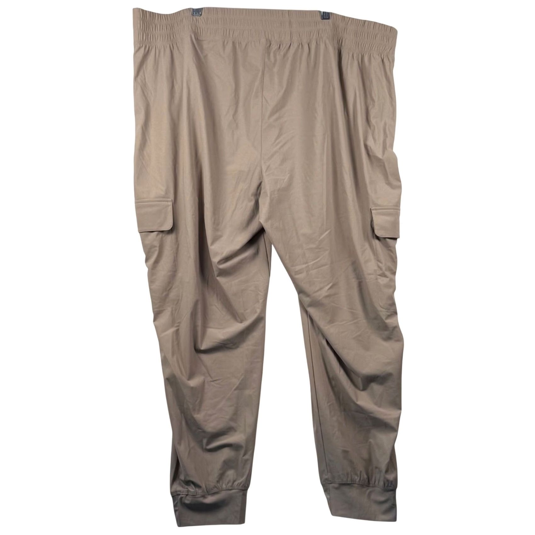 Old Navy Old Navy SleekTech Go-Dry Cargo Jogger Pants Women's 2XL Beige Tapered Pockets Moisture-Wicking Quick Dry Outdoor Athletic Track Pants Size 40" / US 18 - 4 Thumbnail