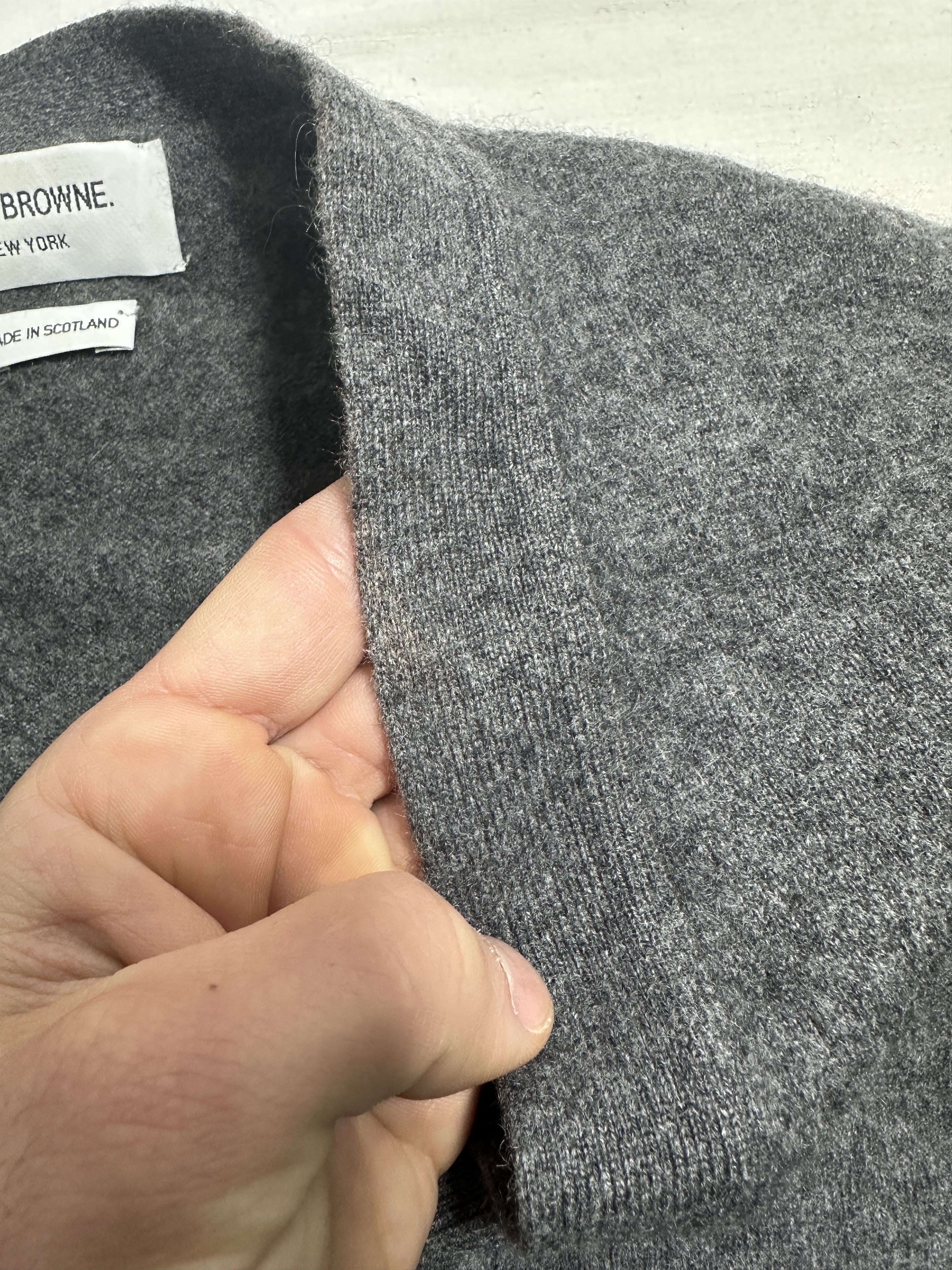 Thom Browne Thom Browne Cashmere 4-Bar Stripe Cardigan Size 2 Scotland Size US M / EU 48-50 / 2 - 8 Thumbnail