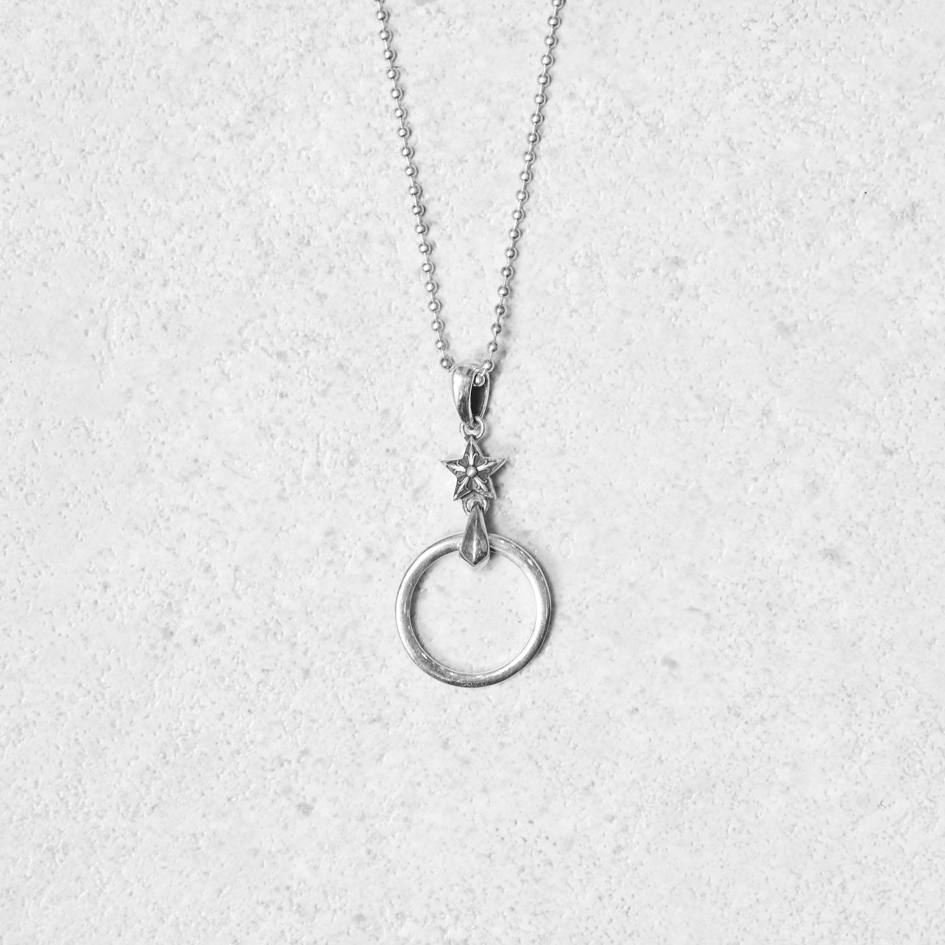 Chrome Hearts CHROME HEARTS Ball Chain Necklace Silver Star Size ONE SIZE - 4 Thumbnail
