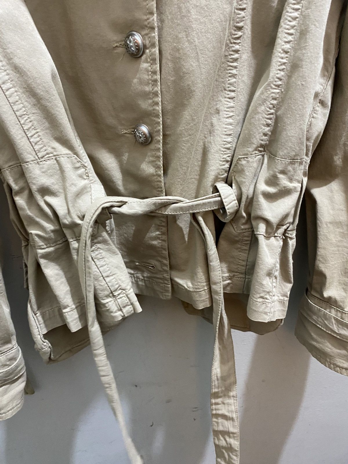 Frankie Morello FRANKIE MORELLO COTTON JACKET KHAKI Size M / US 6-8 / IT 42-44 - 7 Thumbnail