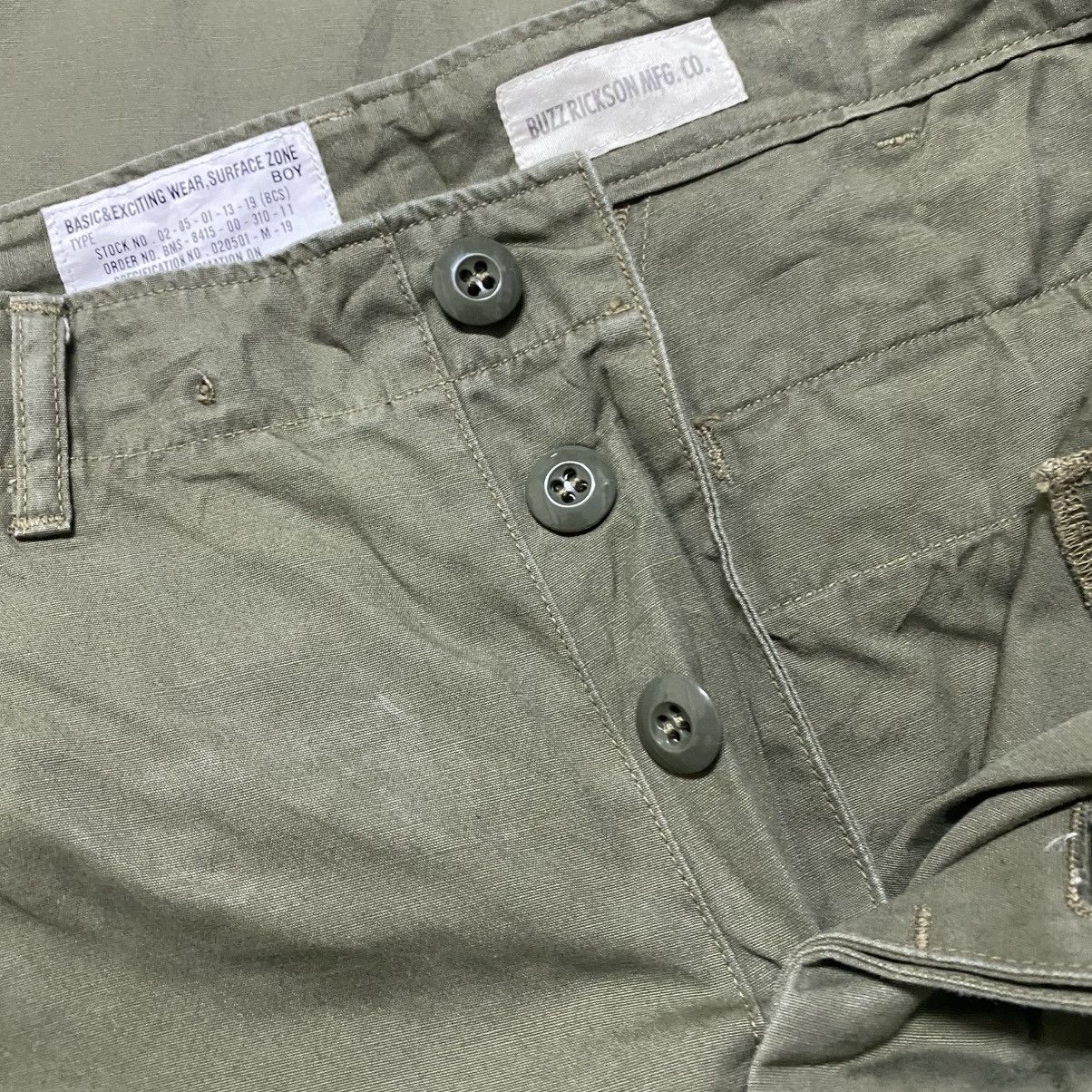 Buzz Rickson's Buzz Rickson's Military Cargo Pants Size US 31 - 19 Thumbnail