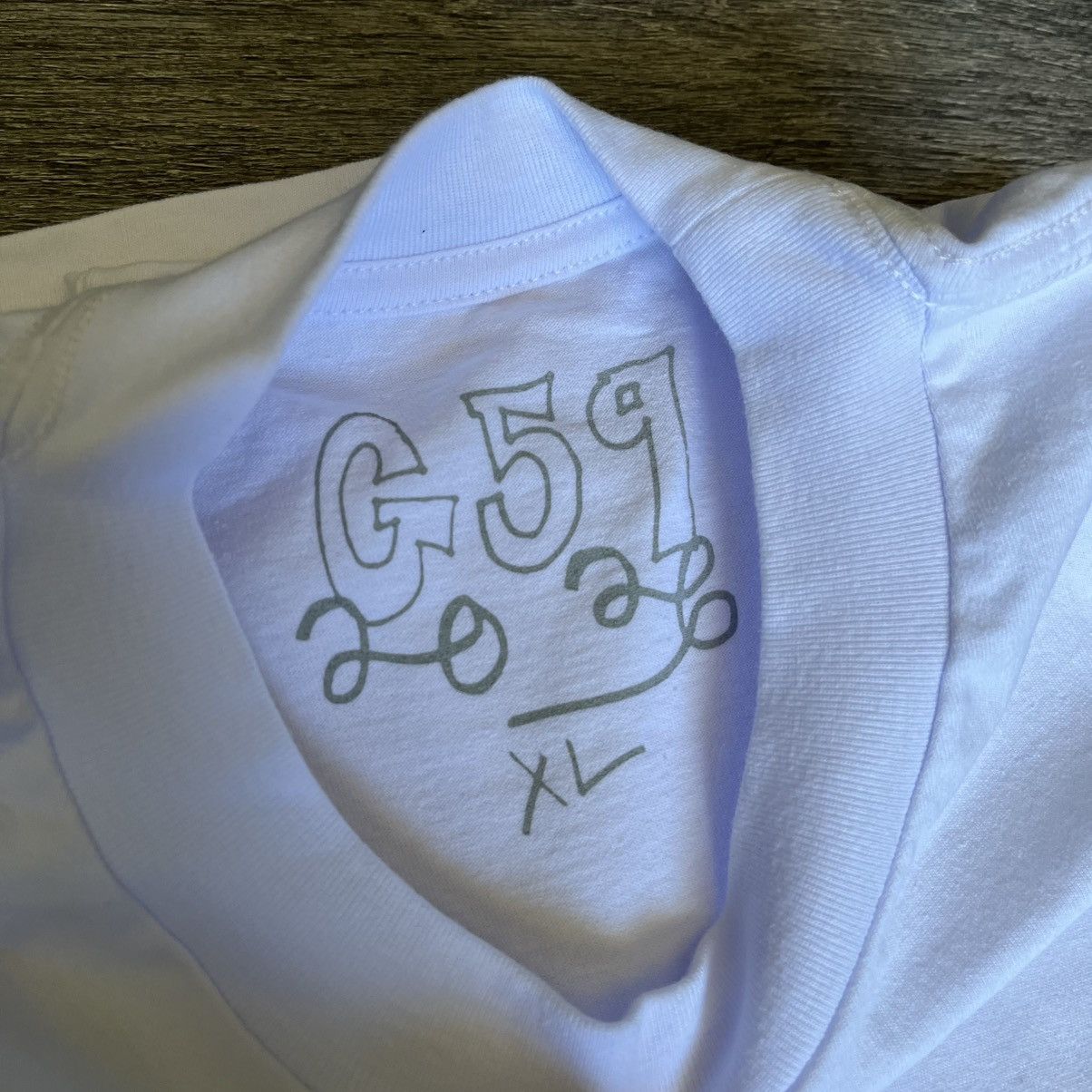 Asspizza Asspizza x G59 Records Suicideboys Hand Drawn Tee White New Size US XL / EU 56 / 4 - 6 Thumbnail