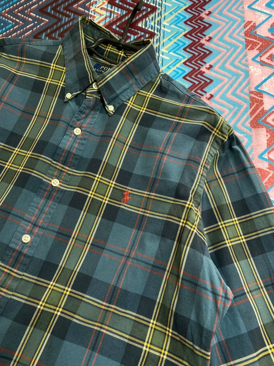 Polo Ralph Lauren Vintage Polo Ralph Lauren Shirt 90s Archival Avantgarde Size US L / EU 52-54 / 3 - 8 Thumbnail