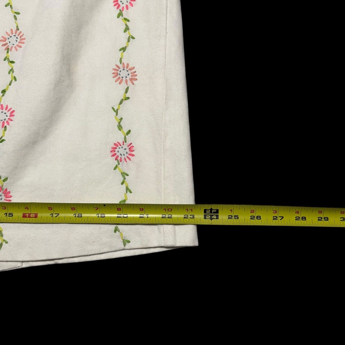 Willi Smith Vintage Willi Smith Floral Patterned Midi Skirt 14 34" Waist Size 34" / US 12 / IT 48 - 10 Thumbnail