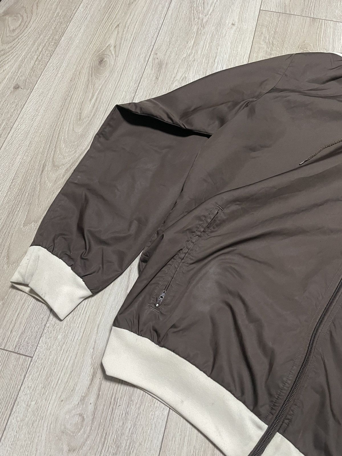Adidas × Vintage Vintage 2006 Adidas Nylon Windbreaker Brown Jacket Y2K Size US XL / EU 56 / 4 - 5 Thumbnail