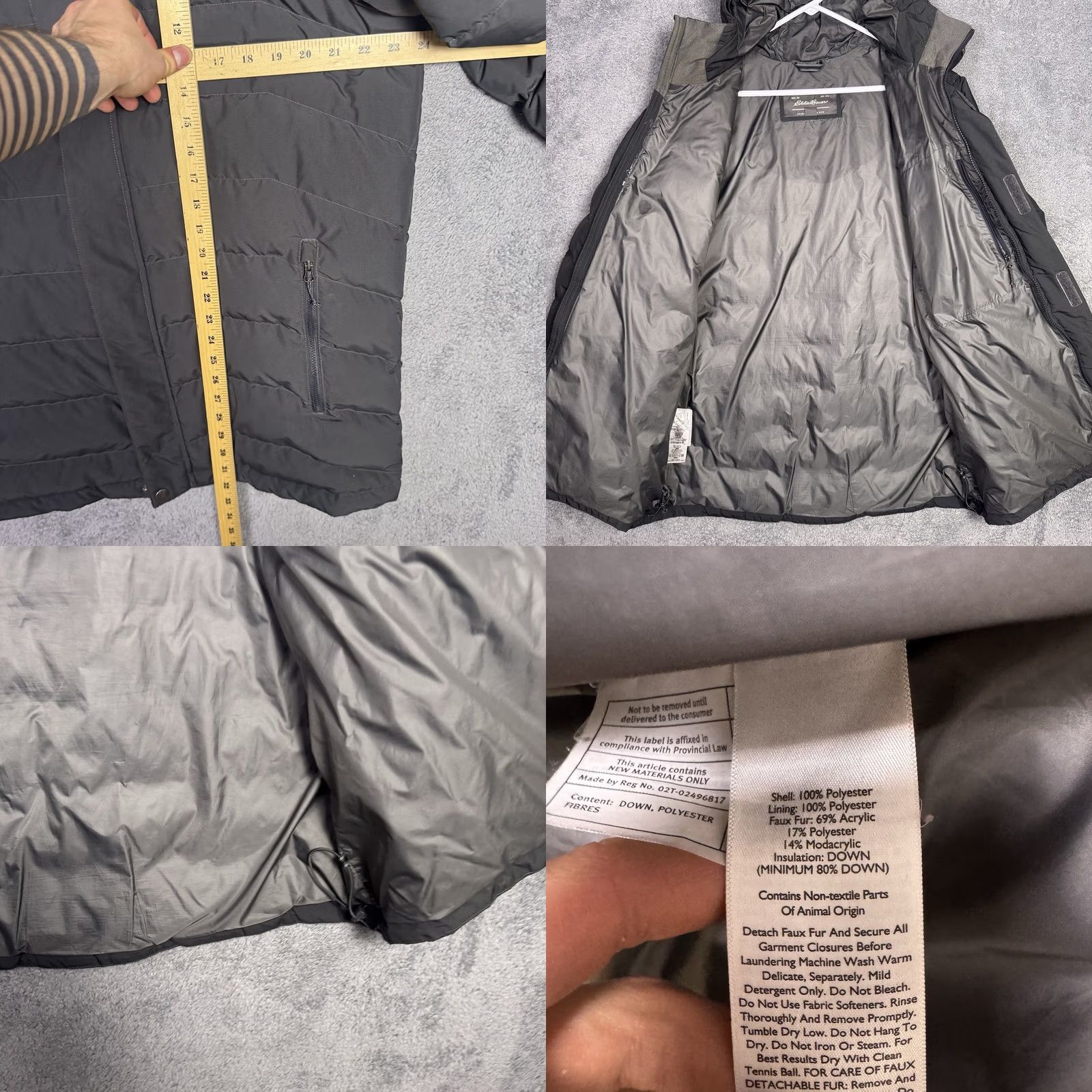 Eddie Bauer Eddie Bauer Parka Mens L Down Jacket Wide Channel Hooded Quilted Puffer EB650 - Wide Channel Size US L / EU 52-54 / 3 - 8 Thumbnail