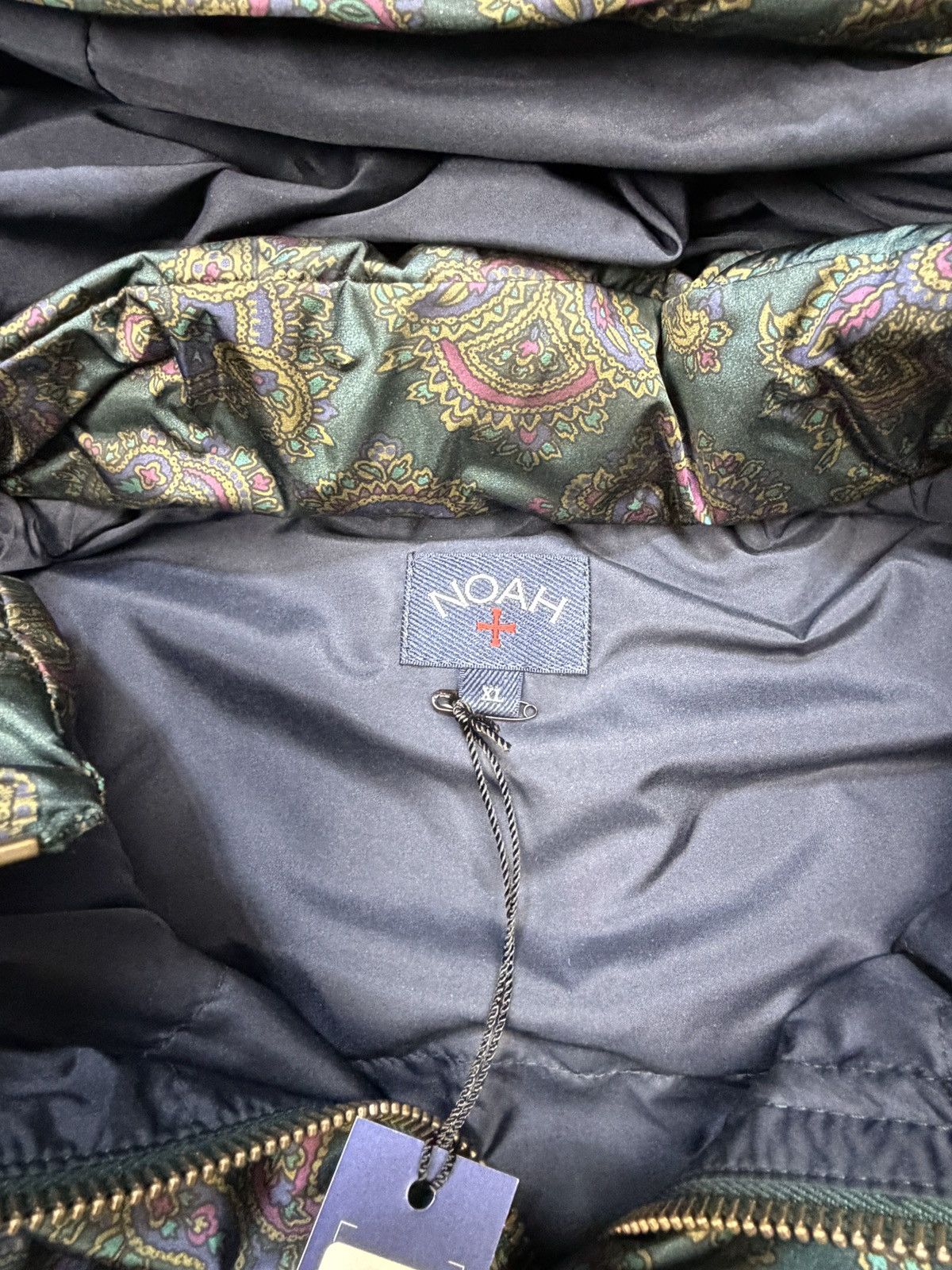 Noah Noah Paisley Cashball Puffer Jacket Size US XL / EU 56 / 4 - 5 Thumbnail