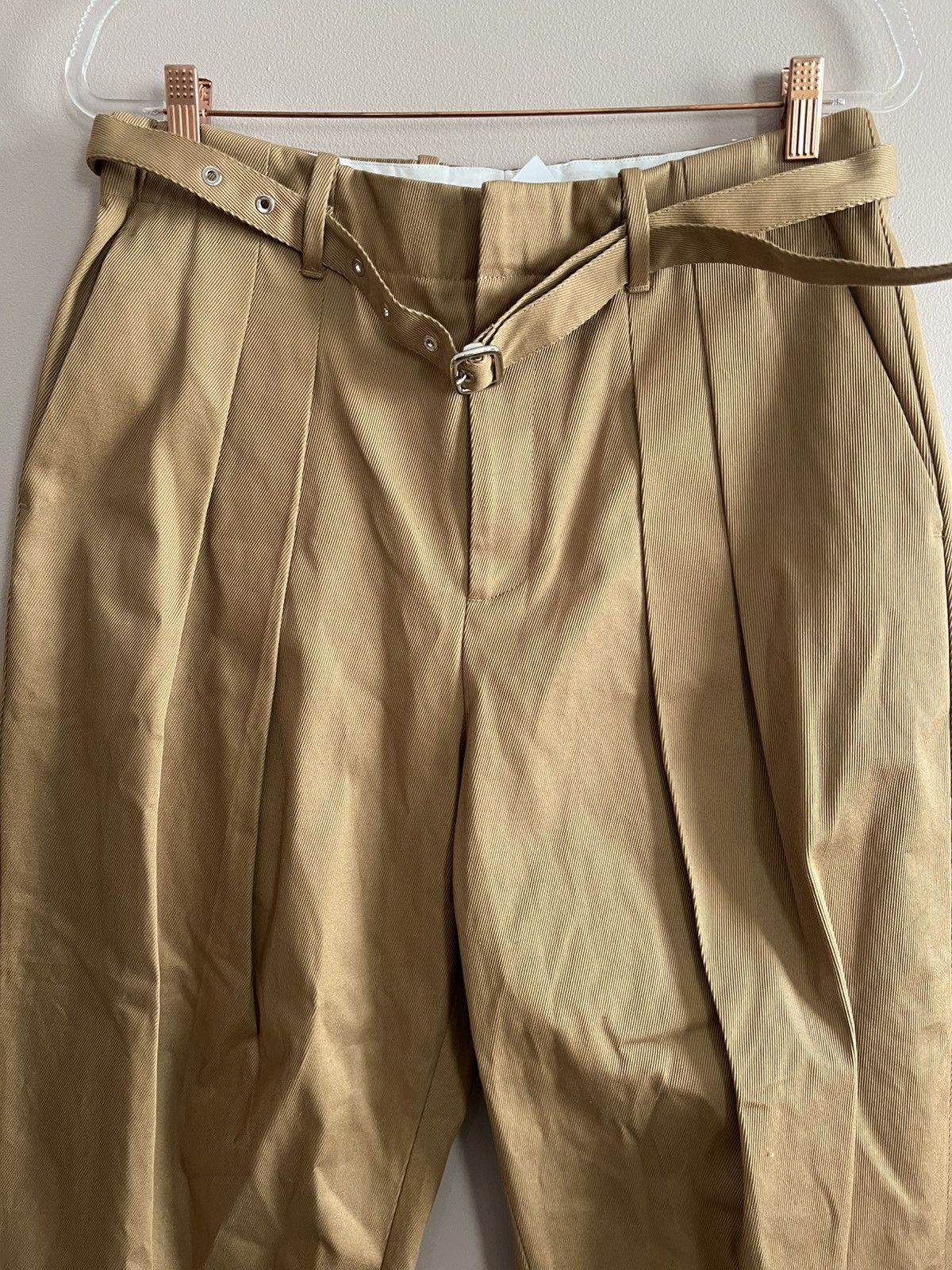 JW Anderson JW Anderson Calvary Twill Front Pleat Trousers Size US 40 / EU 56 - 5 Thumbnail