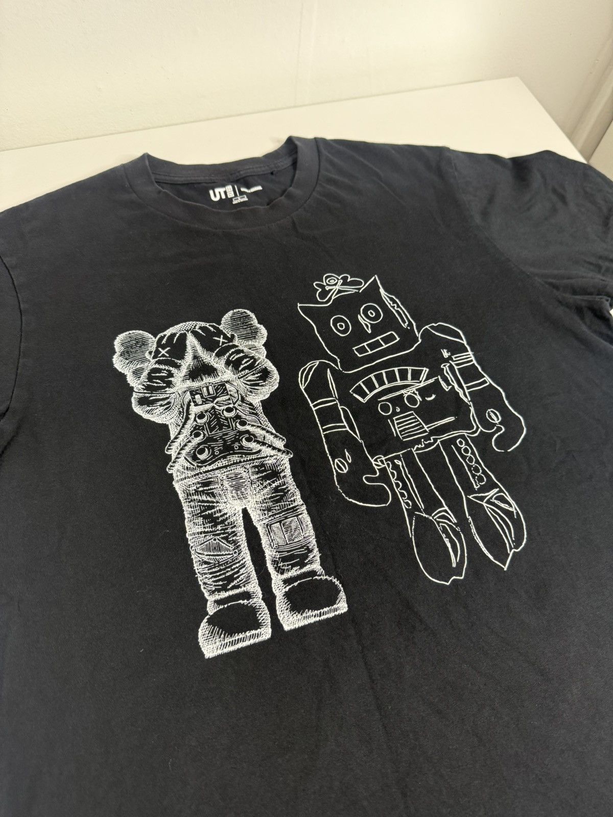 Kaws Kaws x Andy Warhol Tee "Black" (L) *PREOWNED* Size US L / EU 52-54 / 3 - 3 Thumbnail