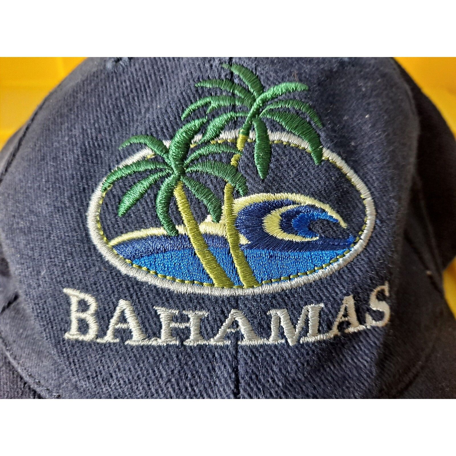 Other Best Activewear Bahamas Hat Palm Tree Embroidered Graphic Ca Size ONE SIZE - 2 Thumbnail
