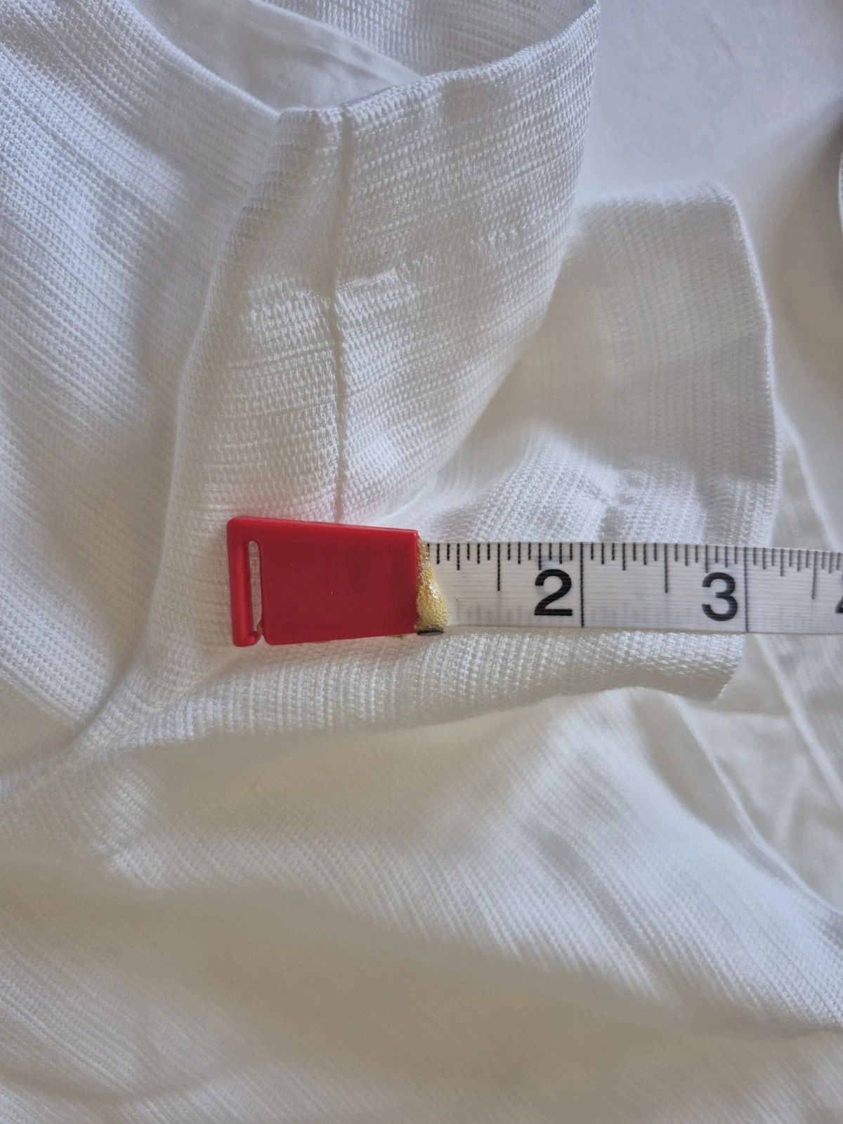 INTERMIX Playsuit Romper Ivory Short Sleeve Collared Button Up Belted Size 25" / US 0 / IT 36 - 9 Thumbnail