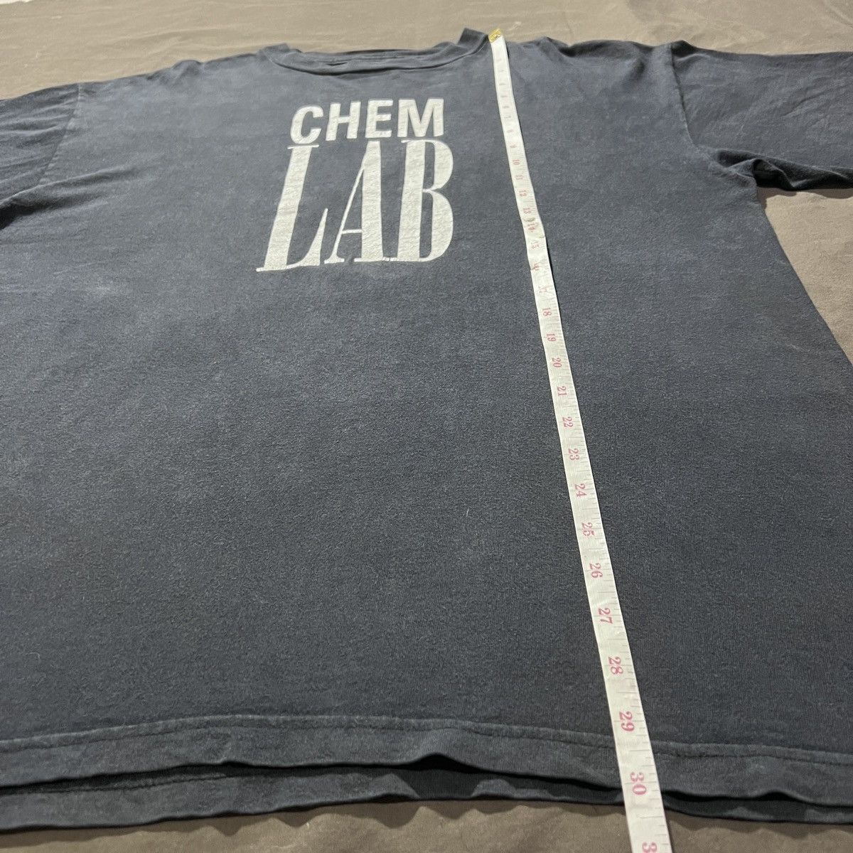Band Tees Rare Vtg 90s Chemlab Industrial rock Fifth Colvmn Records Size US XL / EU 56 / 4 - 13 Thumbnail