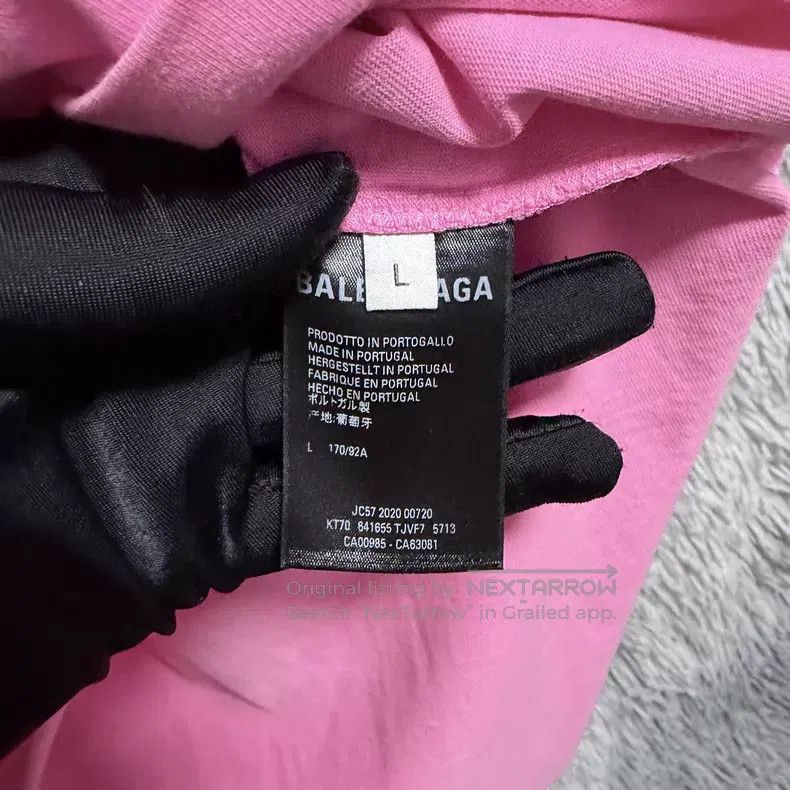 Balenciaga Balenciaga Logo letter print casual round-neck short-sleev Size US L / EU 52-54 / 3 - 6 Thumbnail