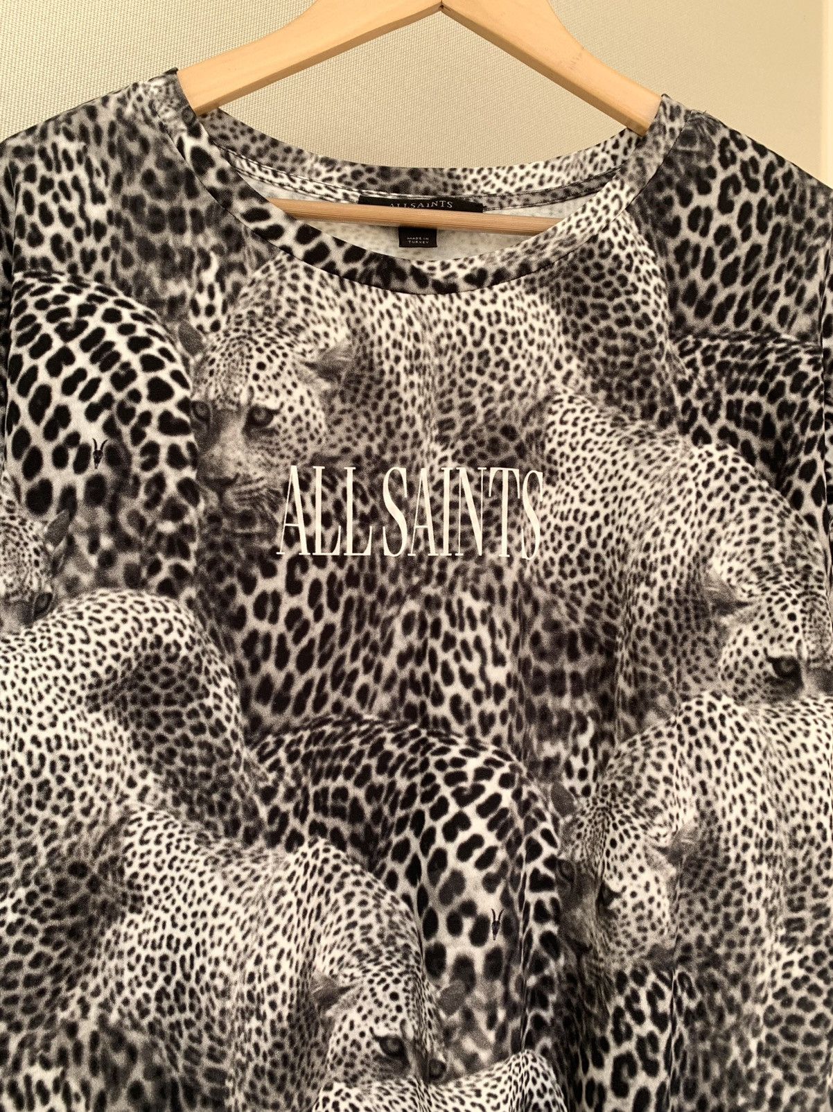 Allsaints Allsaints Emilia Imogen Women’s Leopard T-Shirt Size M-L Size L / US 10 / IT 46 - 3 Thumbnail