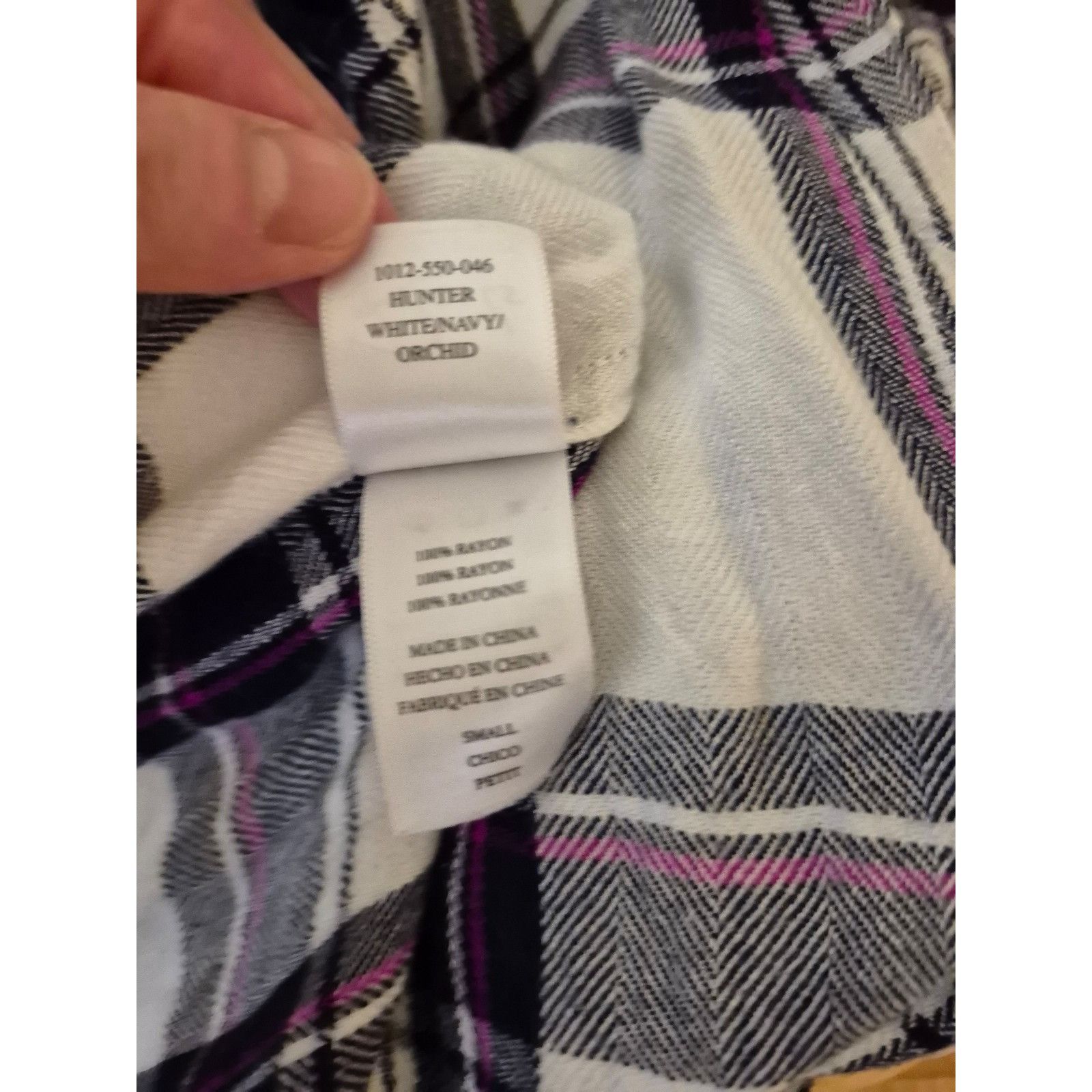 Rails Revolve Rails Hunter Plaid Button Down Shirt White Navy & Or Size S / US 4 / IT 40 - 12 Thumbnail