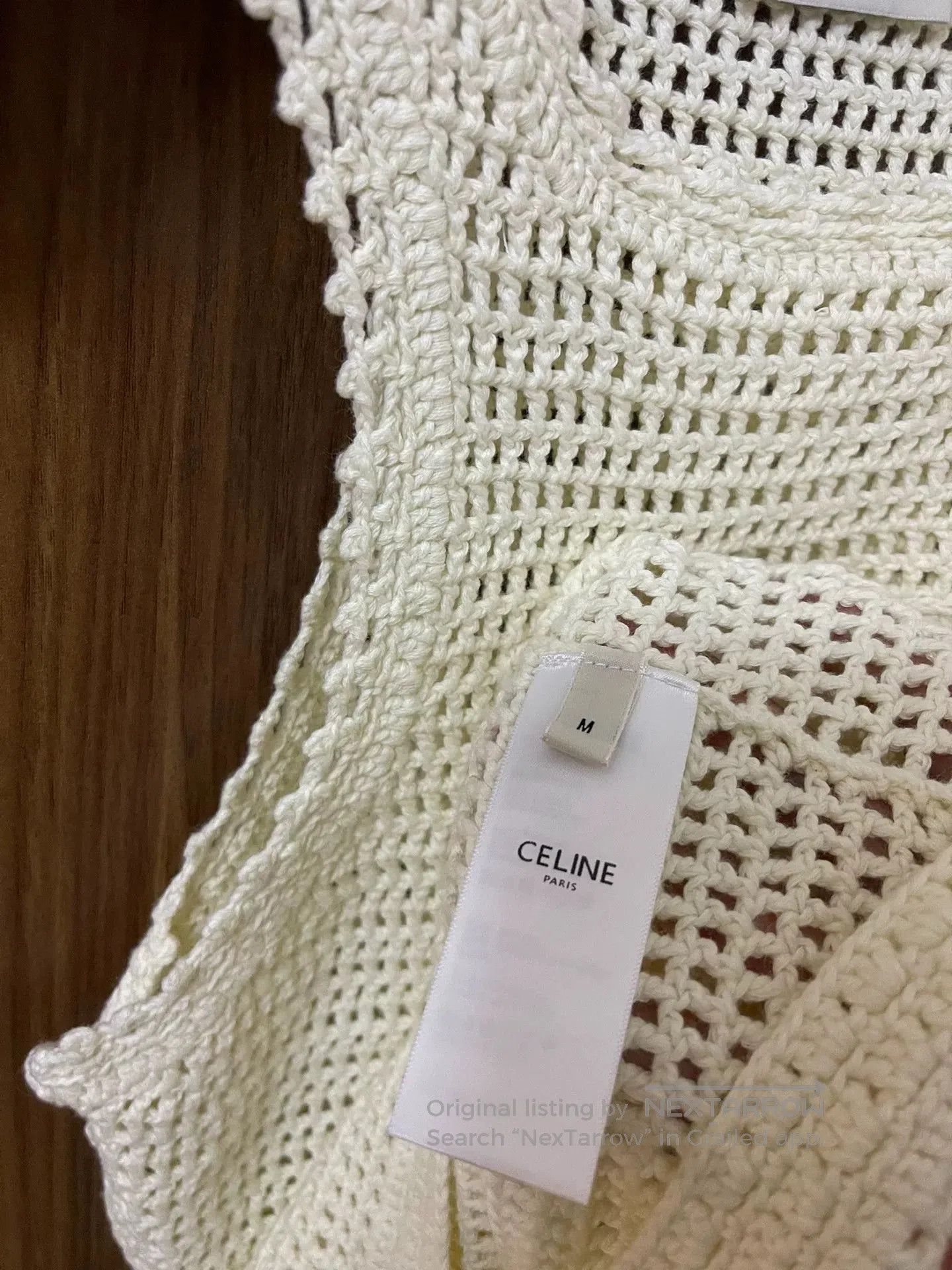 Celine Celine Knit Sleeveless Top. Size XS / US 0-2 / IT 36-38 - 4 Thumbnail