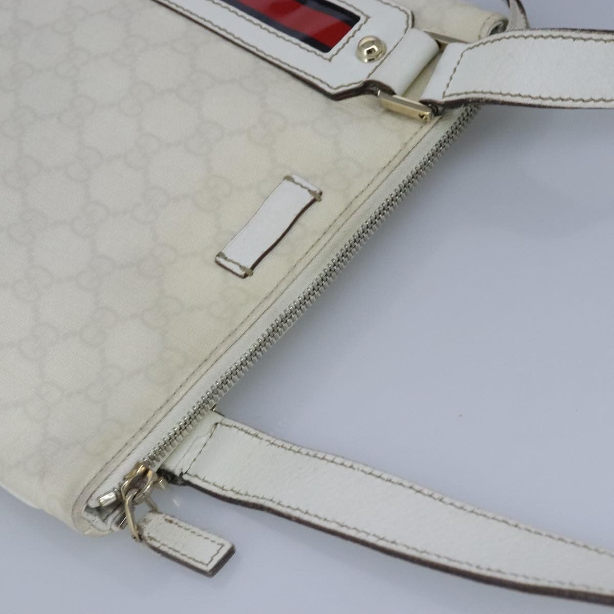 Gucci GUCCI GG Supreme Sherry Line Shoulder Bag Pvc Pink White Red Size ONE SIZE - 6 Thumbnail