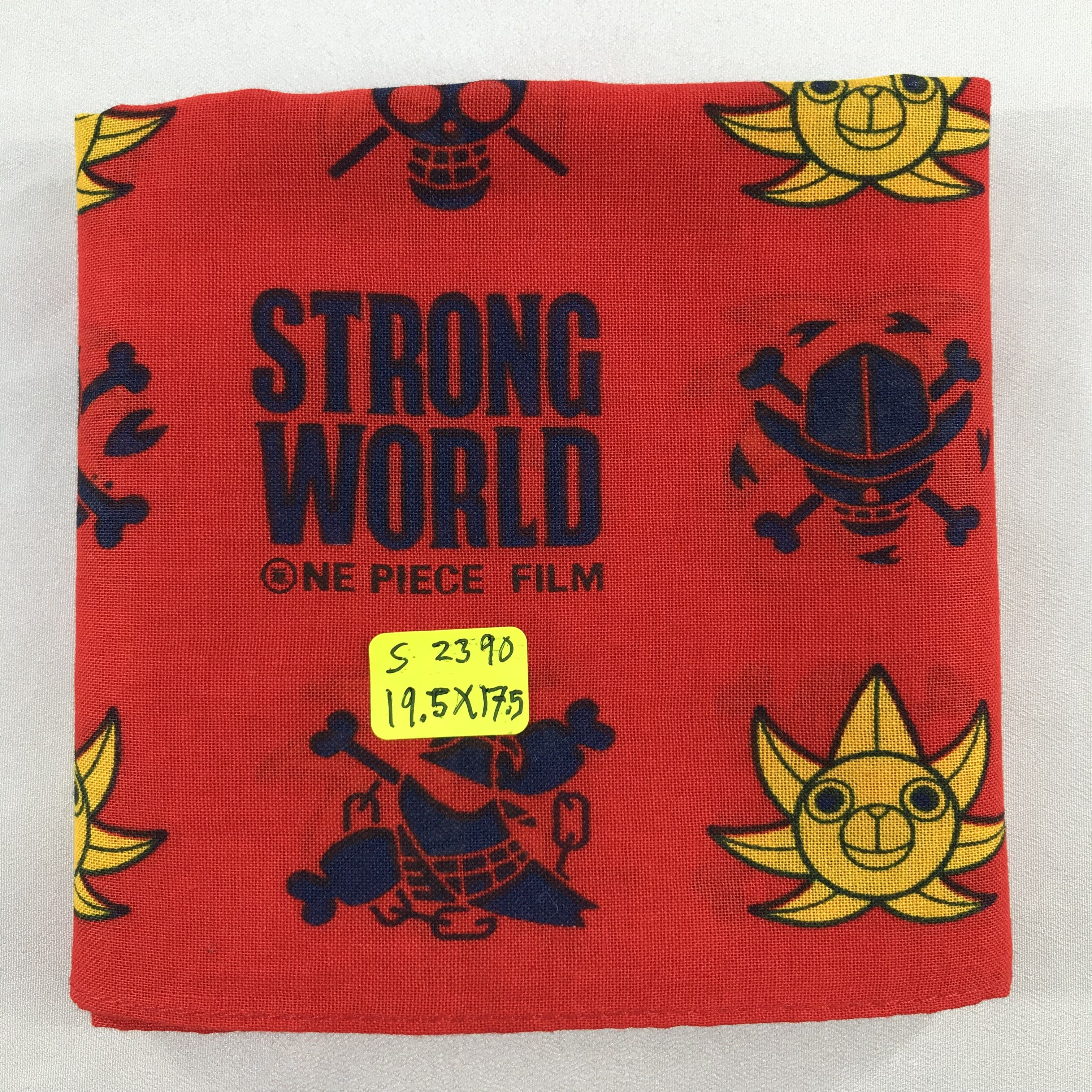 Anime × One Piece × Vintage One Piece Bandana / Handkerchief / Neckerchief -S2390 Size ONE SIZE - 6 Thumbnail