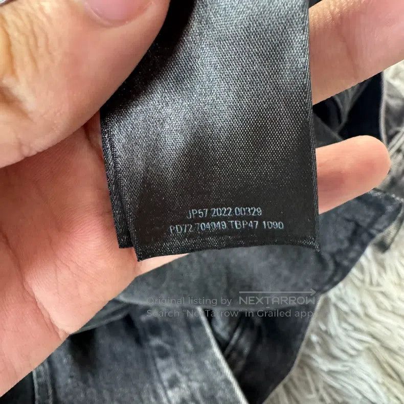 Balenciaga Balenciaga Washed Distressed Denim Jacket Size US XS / EU 42 / 0 - 7 Thumbnail